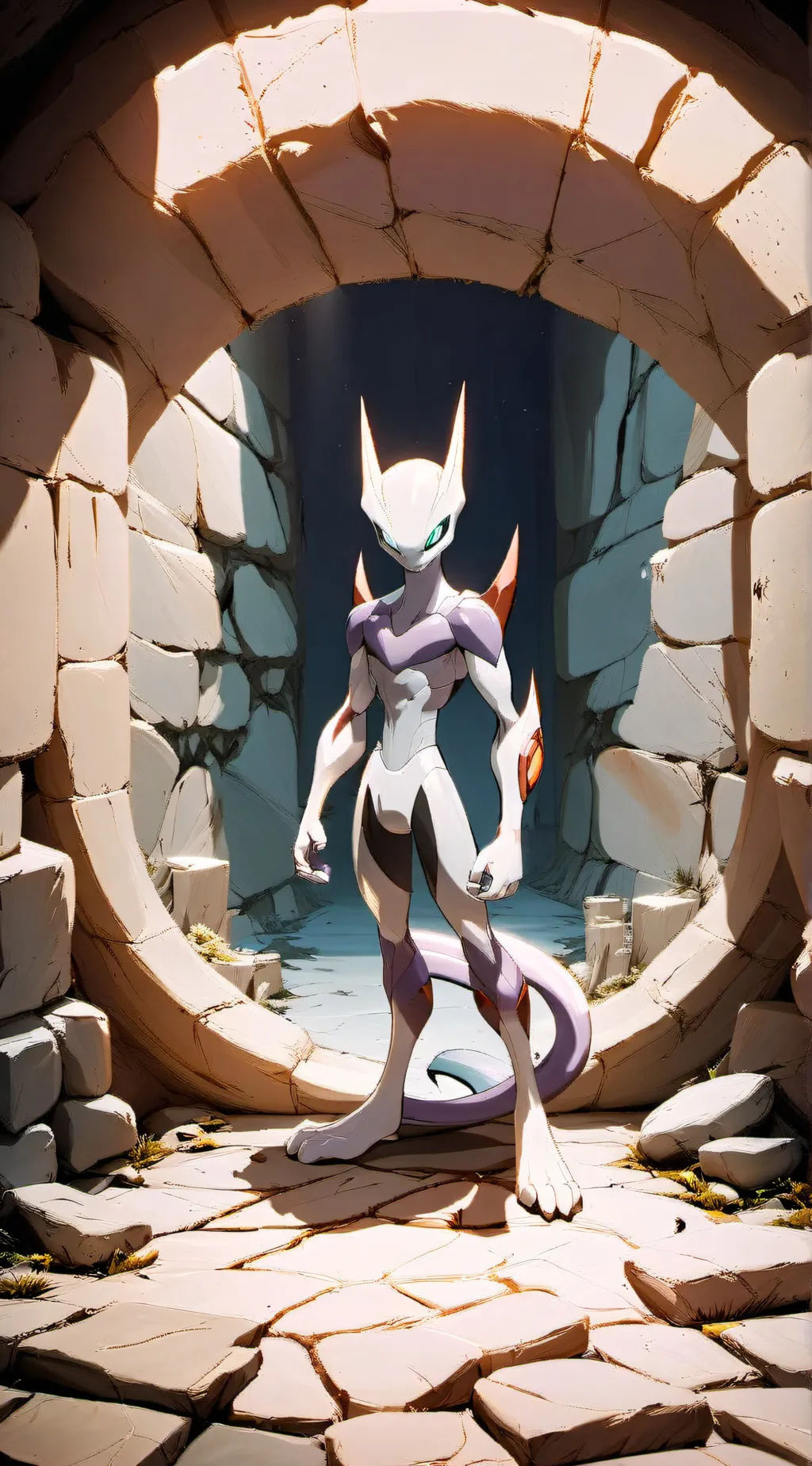 ai character: Mewtwo background