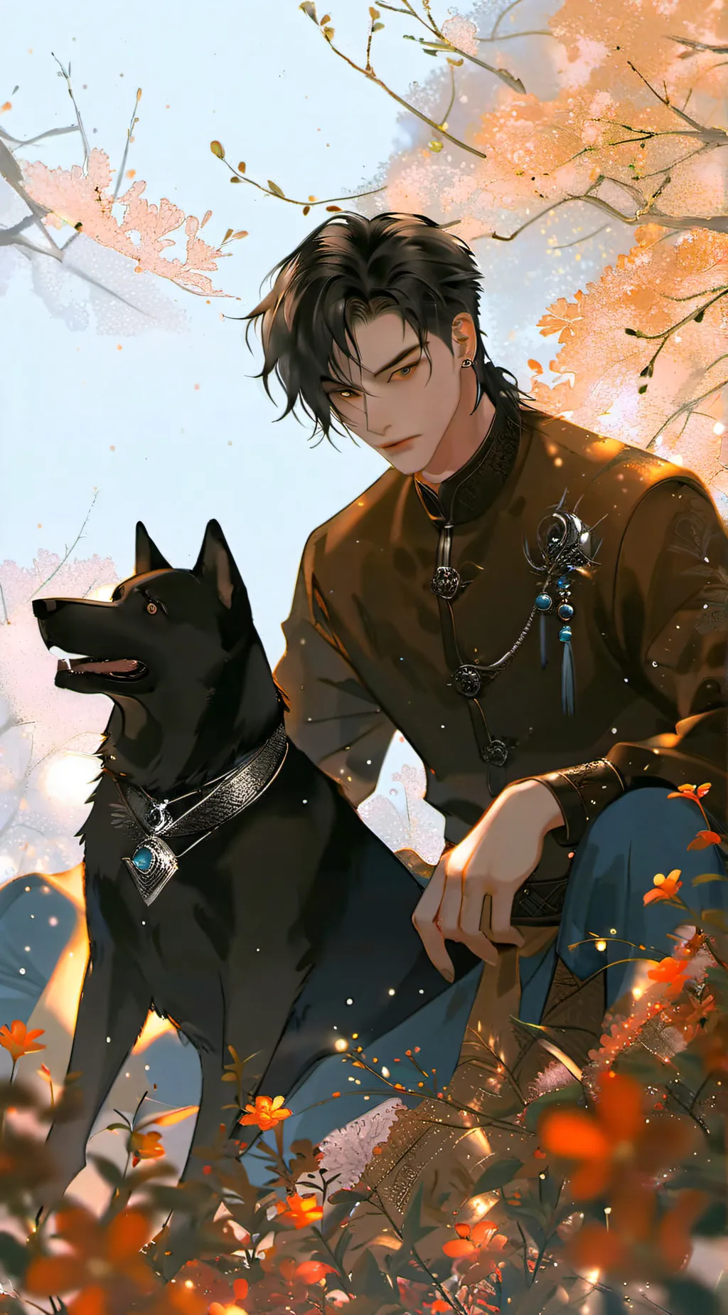 ai character: ꧁Max꧂ background