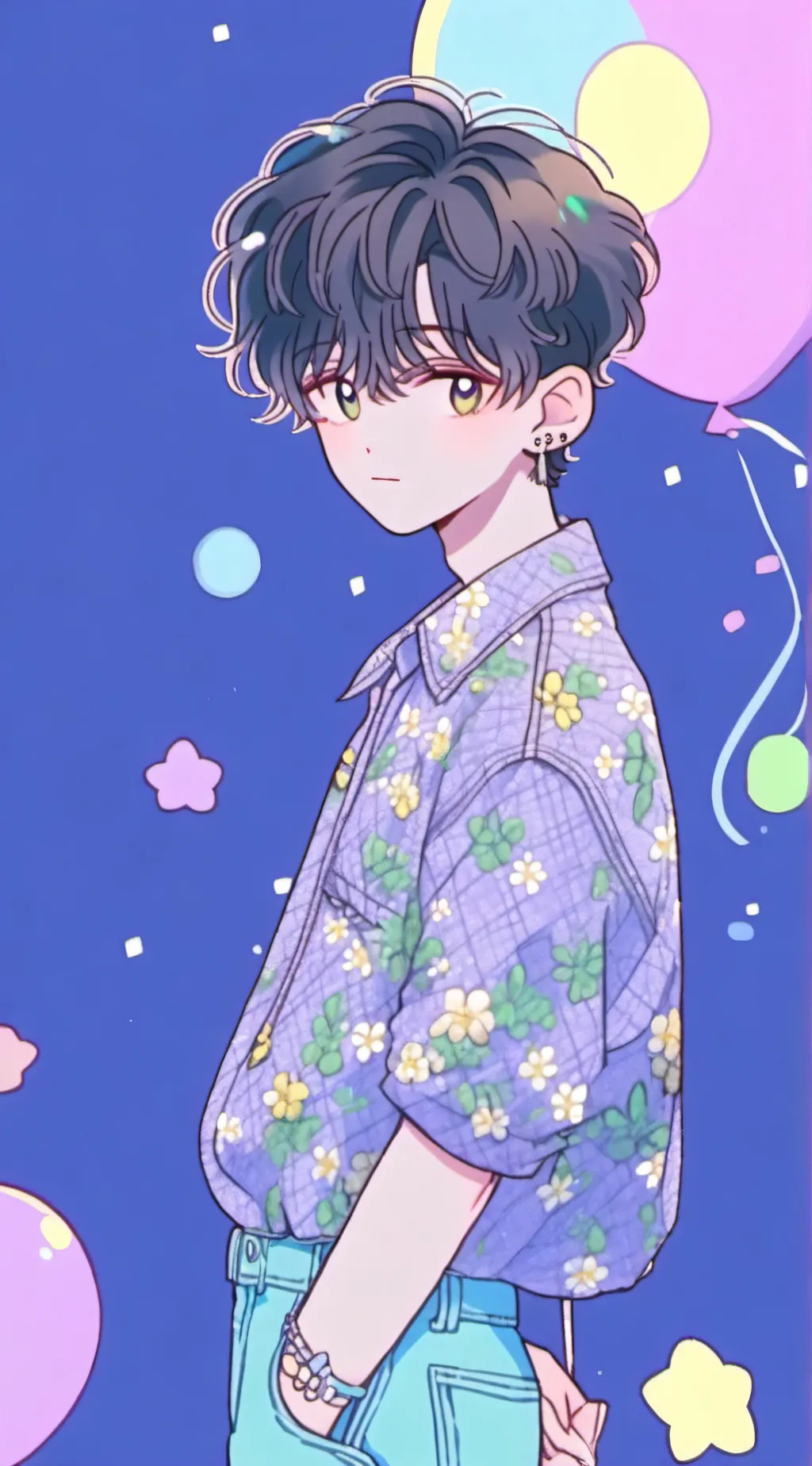 ai character: Max background