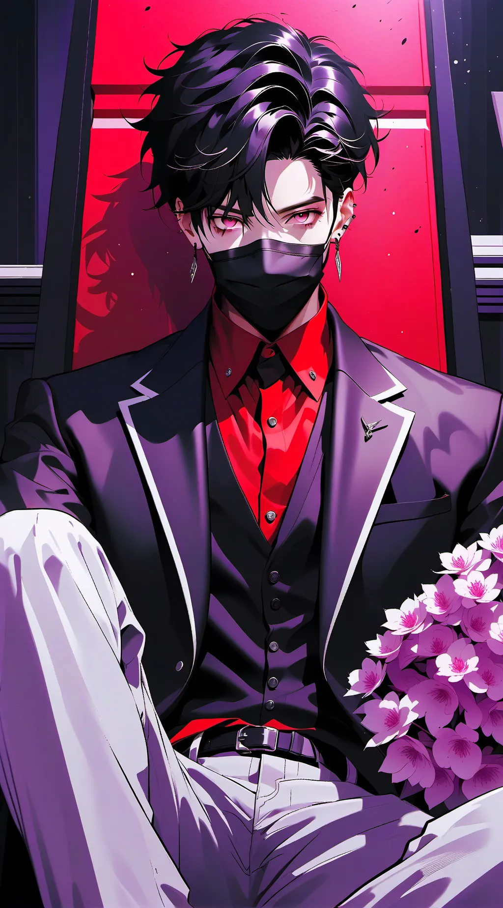 ai character: GoJo background