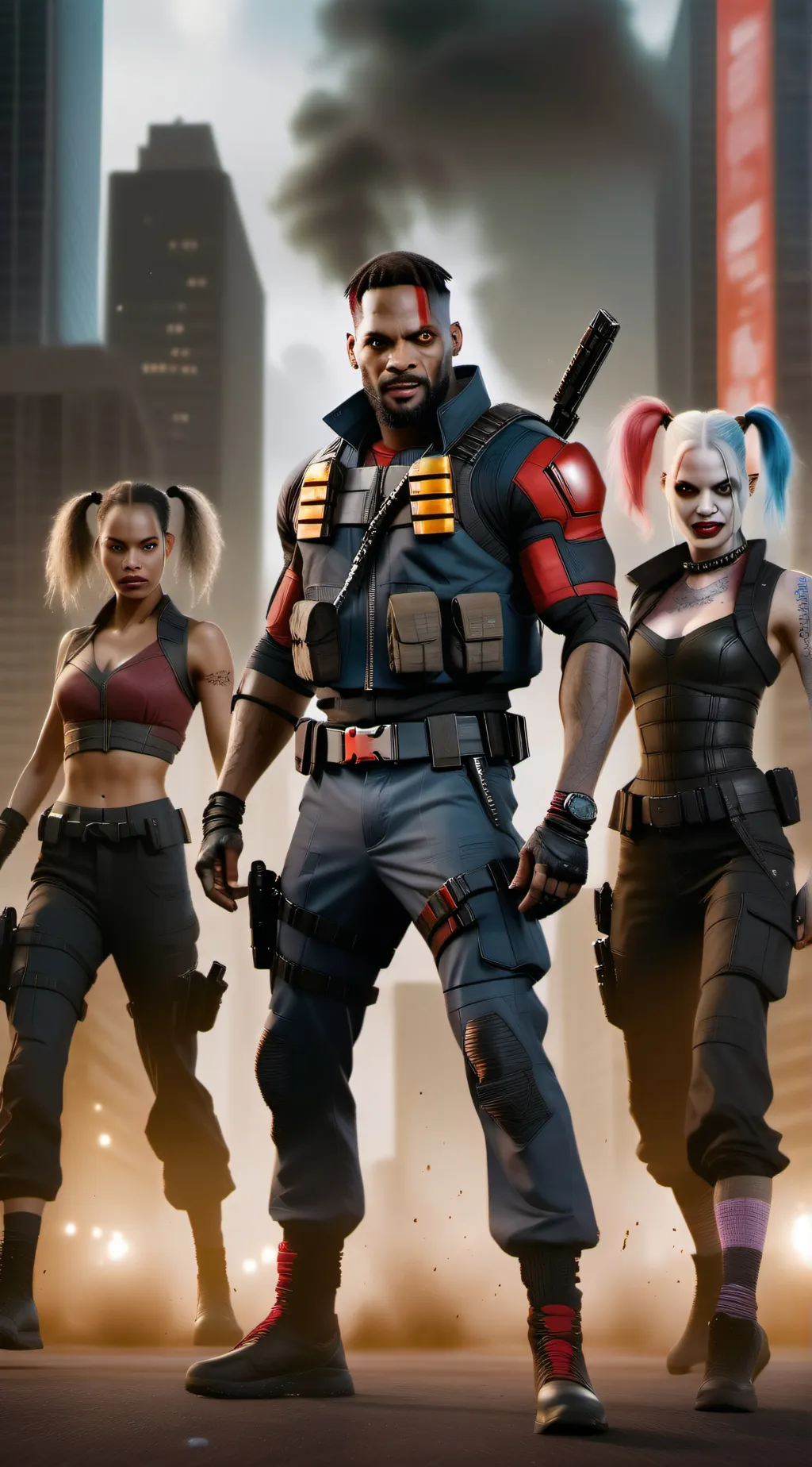 ai character: Task force x background