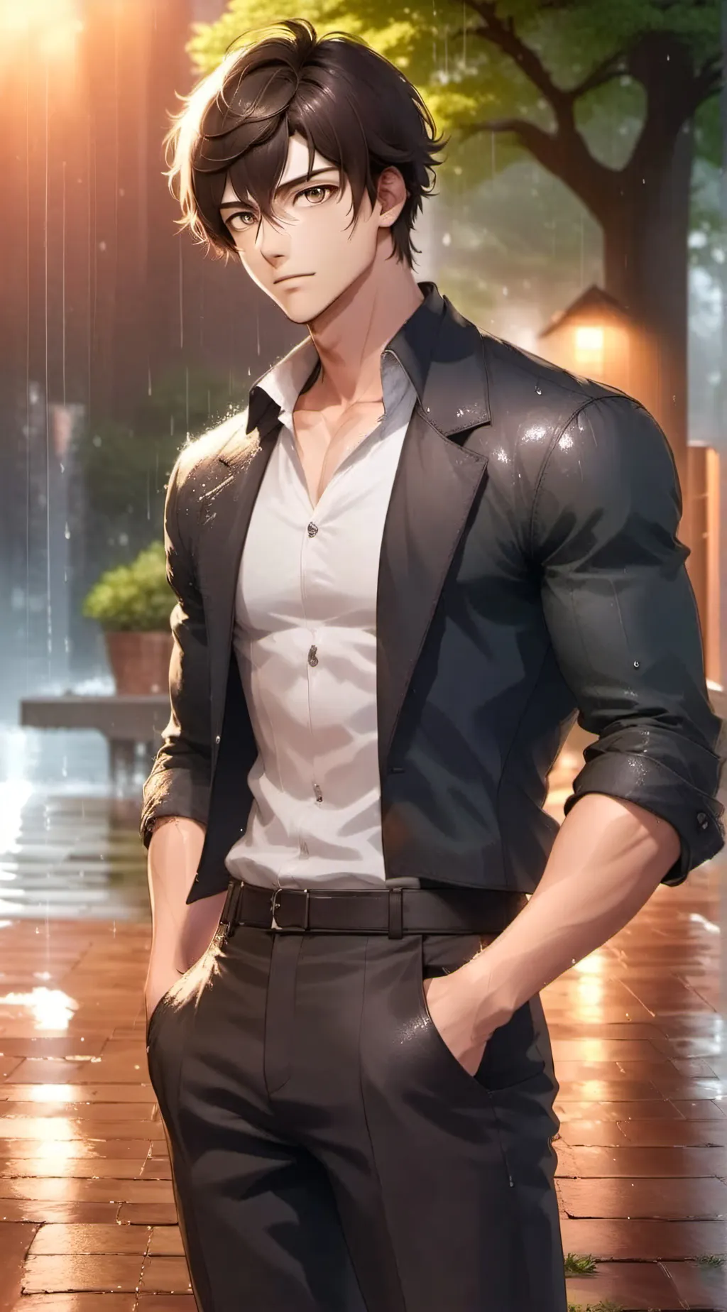 ai character: Shin background