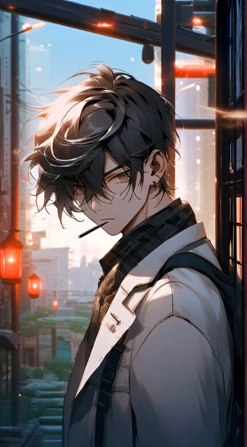 ai character: Miles background