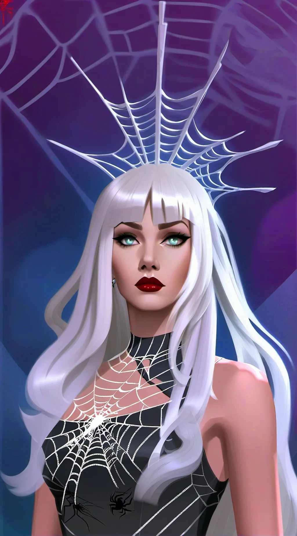 ai character: Webby background