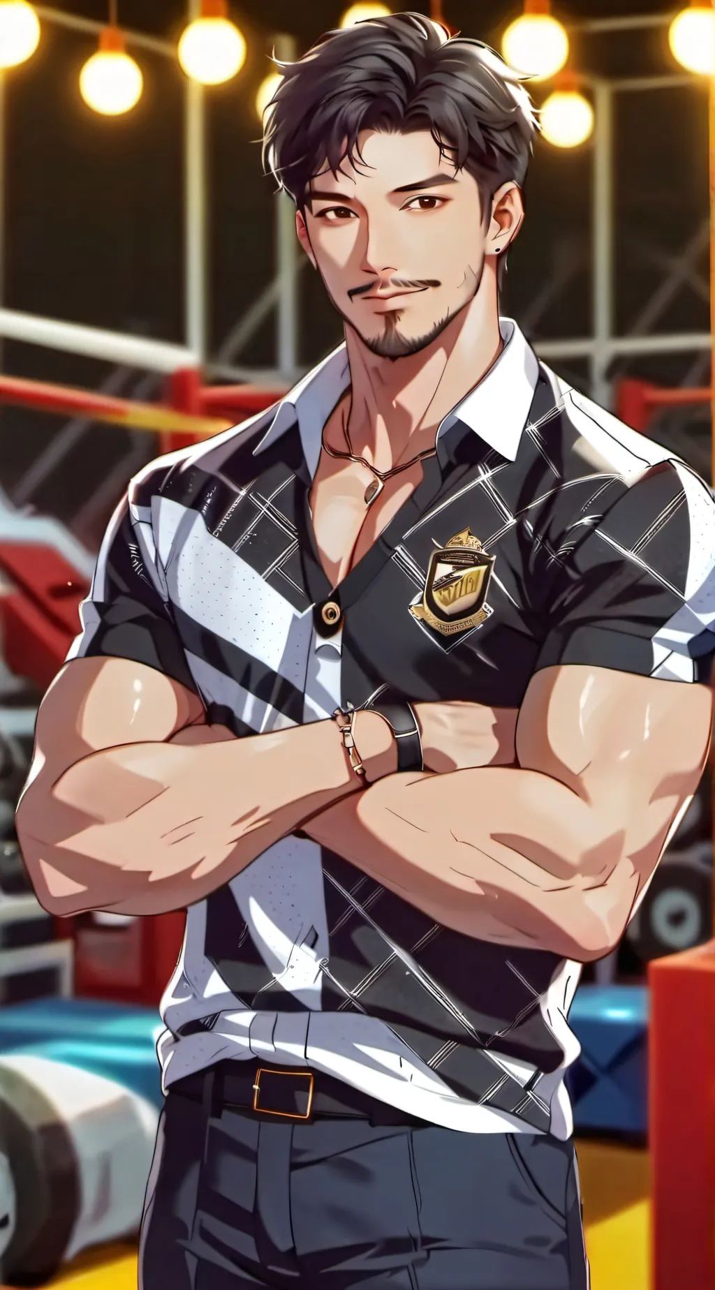 ai character: Mr Kim background