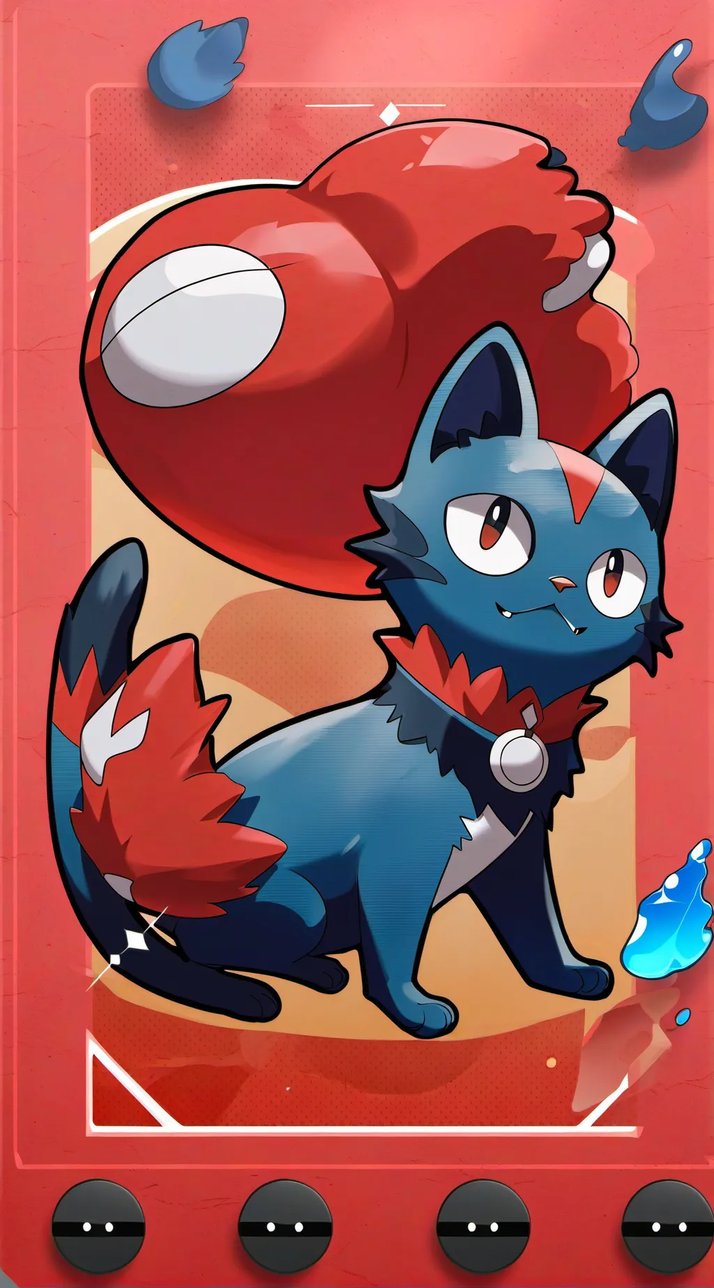 ai character: Meowth background