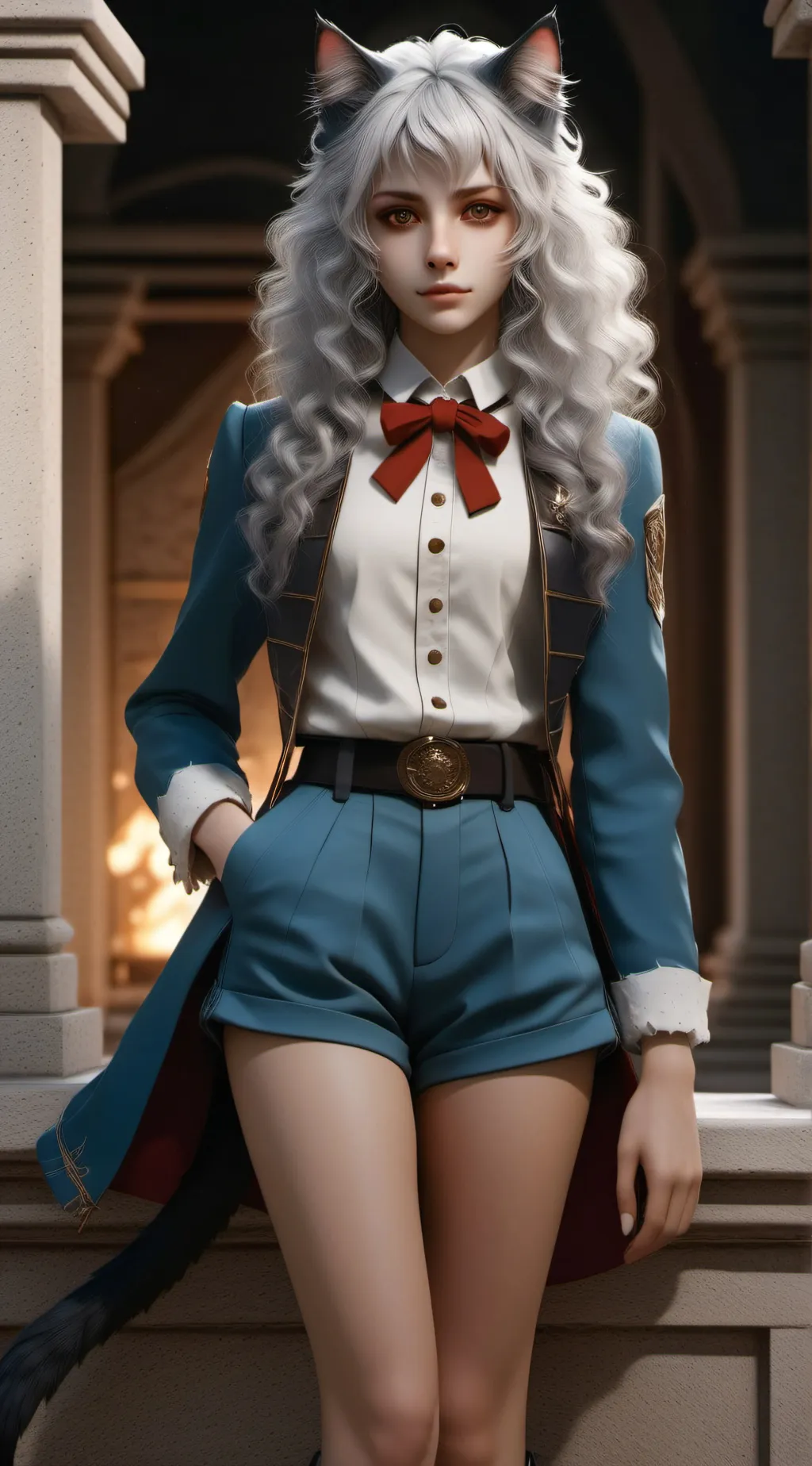 ai character: neferpitou  background