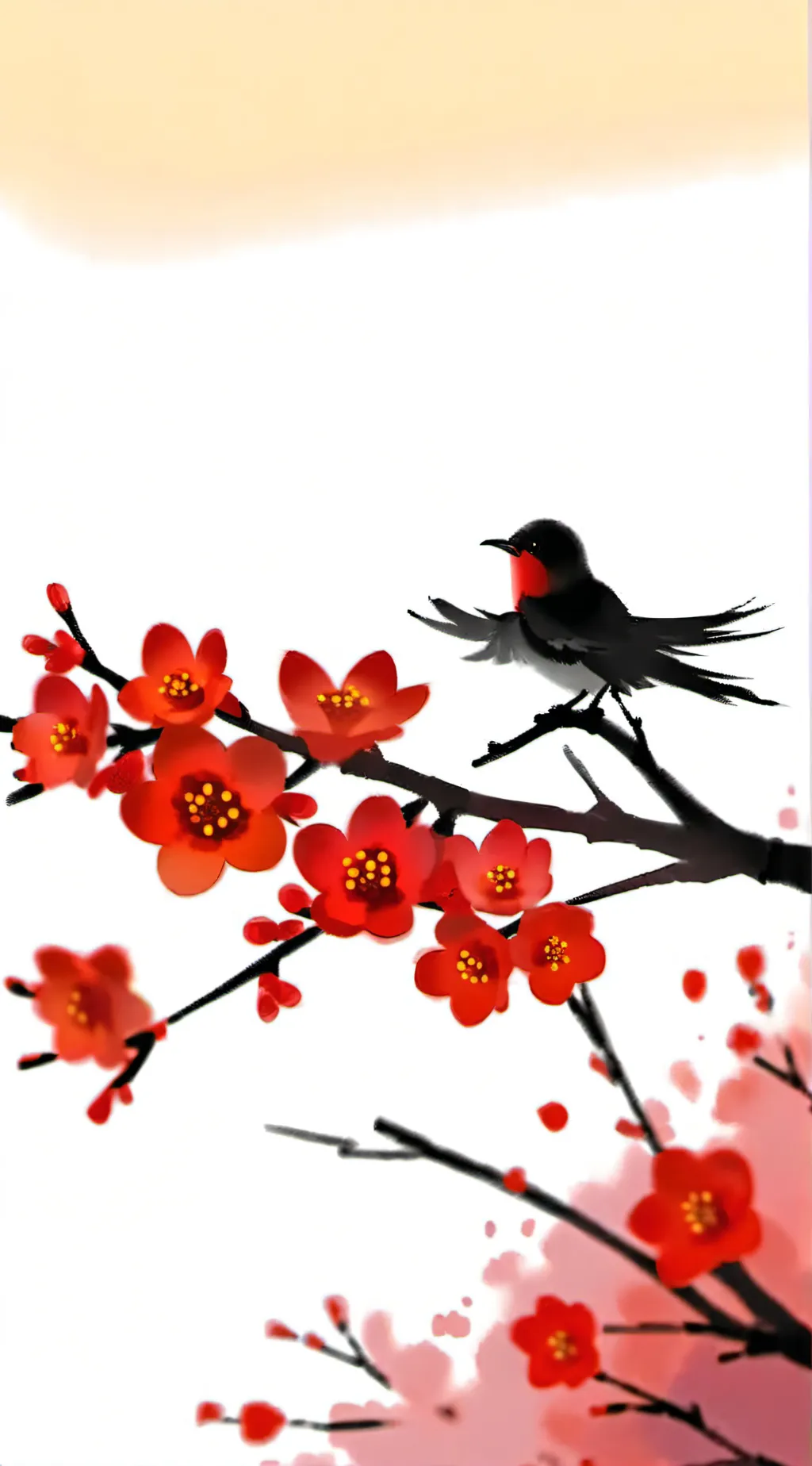 ai character: bird background