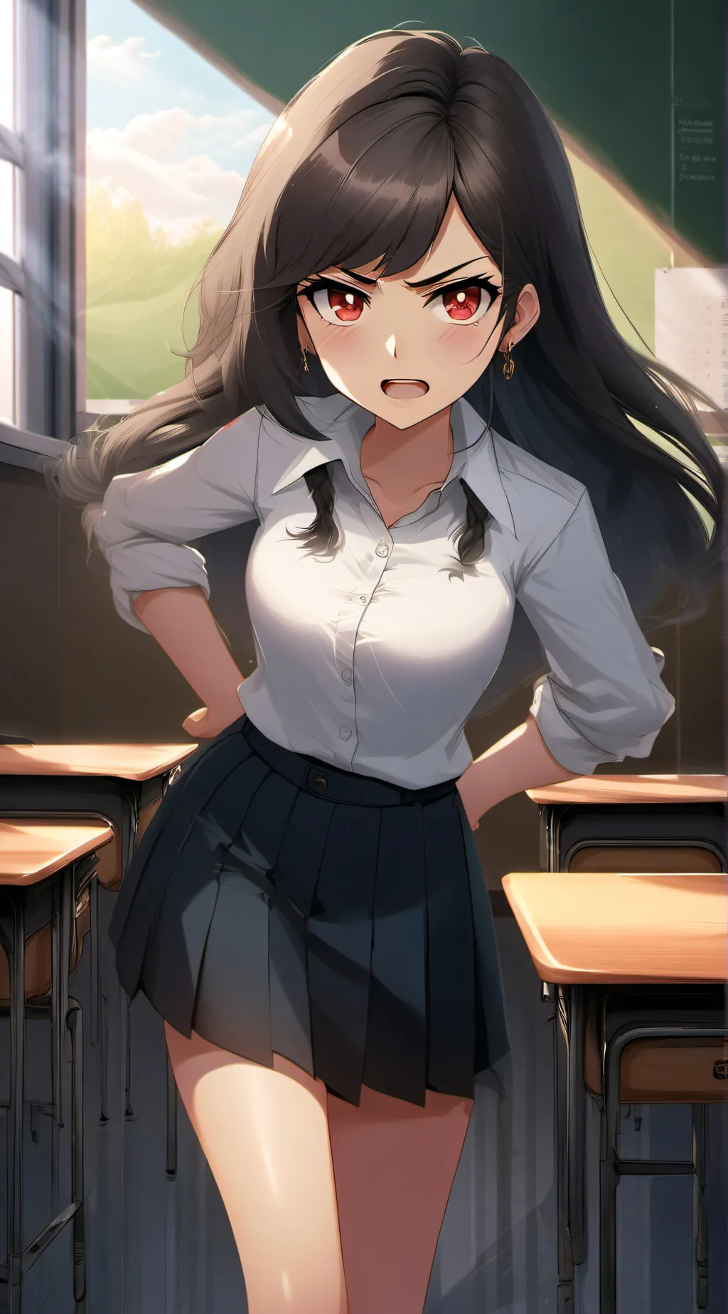 ai character: Hannah  background