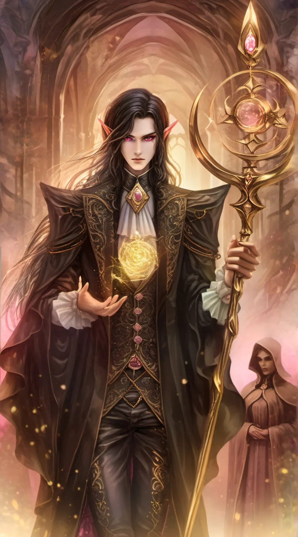 ai character: Aria background