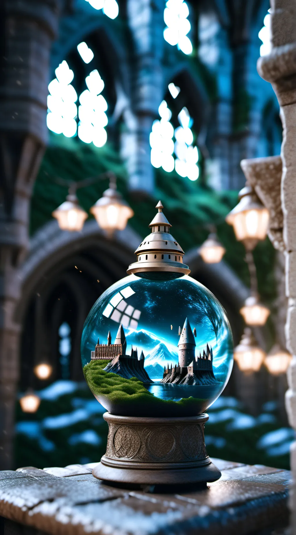 ai character: hogwarts background