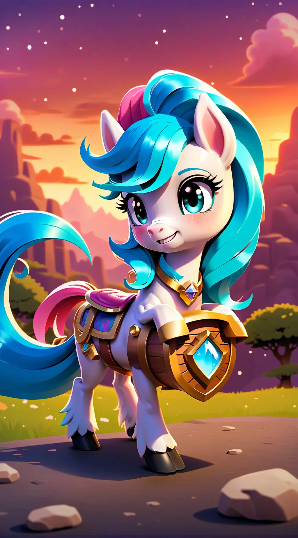 ai character: Twidash background