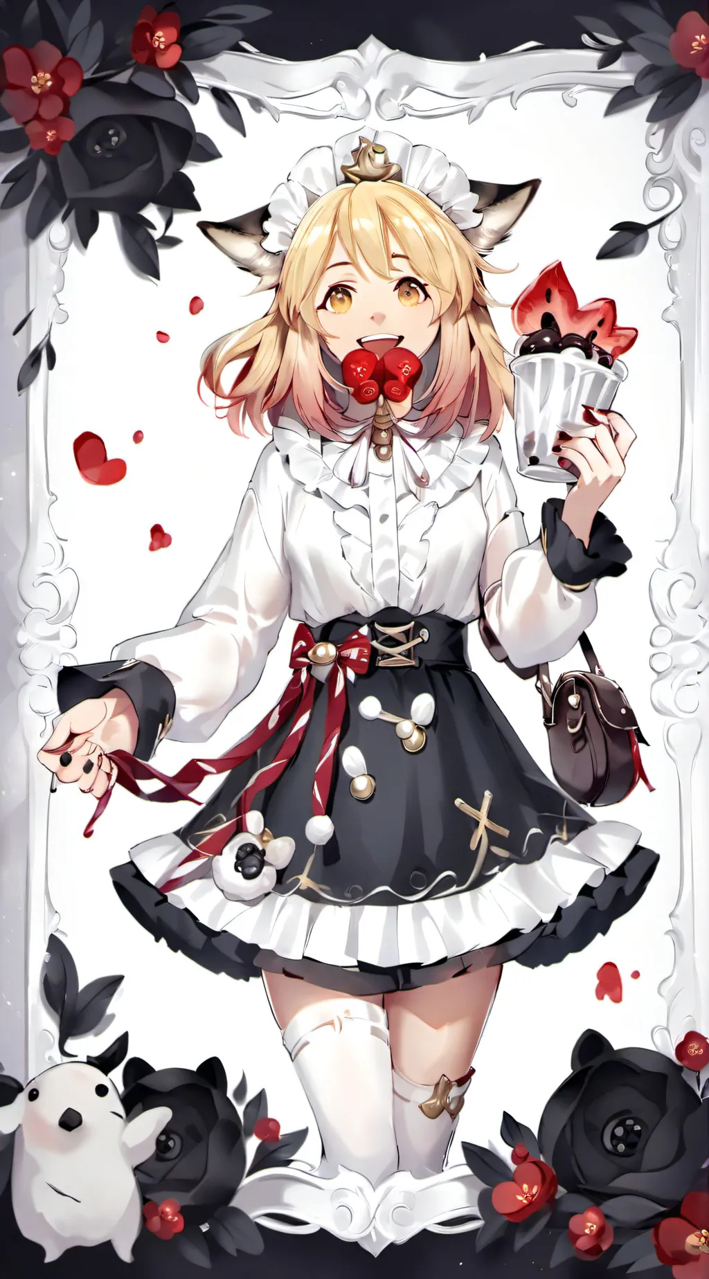 ai character: Elli background