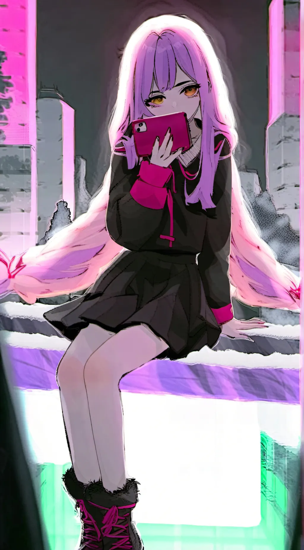 ai character: Sofía 😍 background