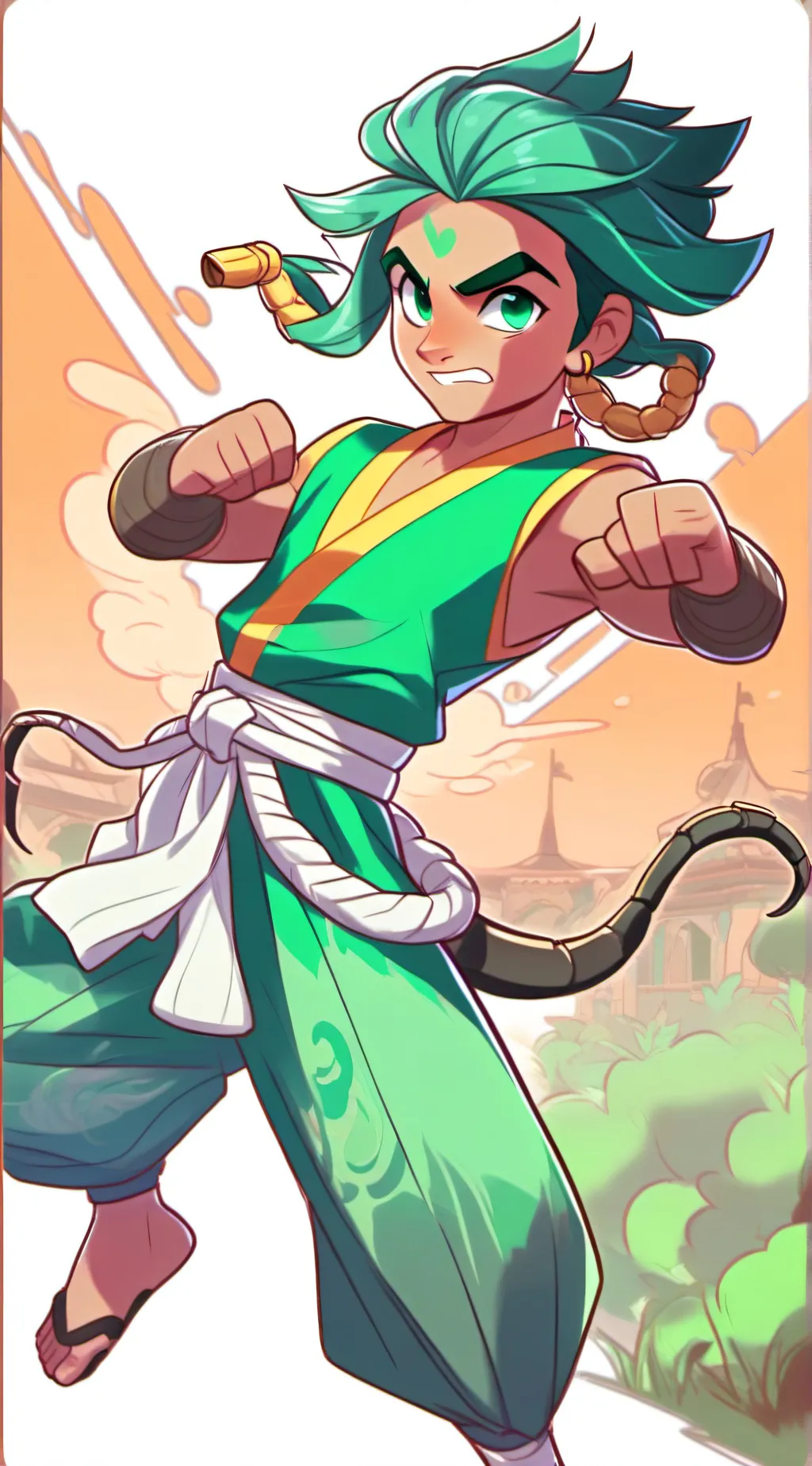 ai character: Koth background