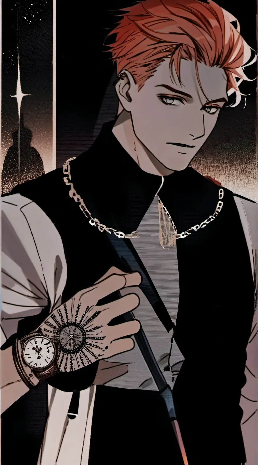 ai character: enemys to loversl background