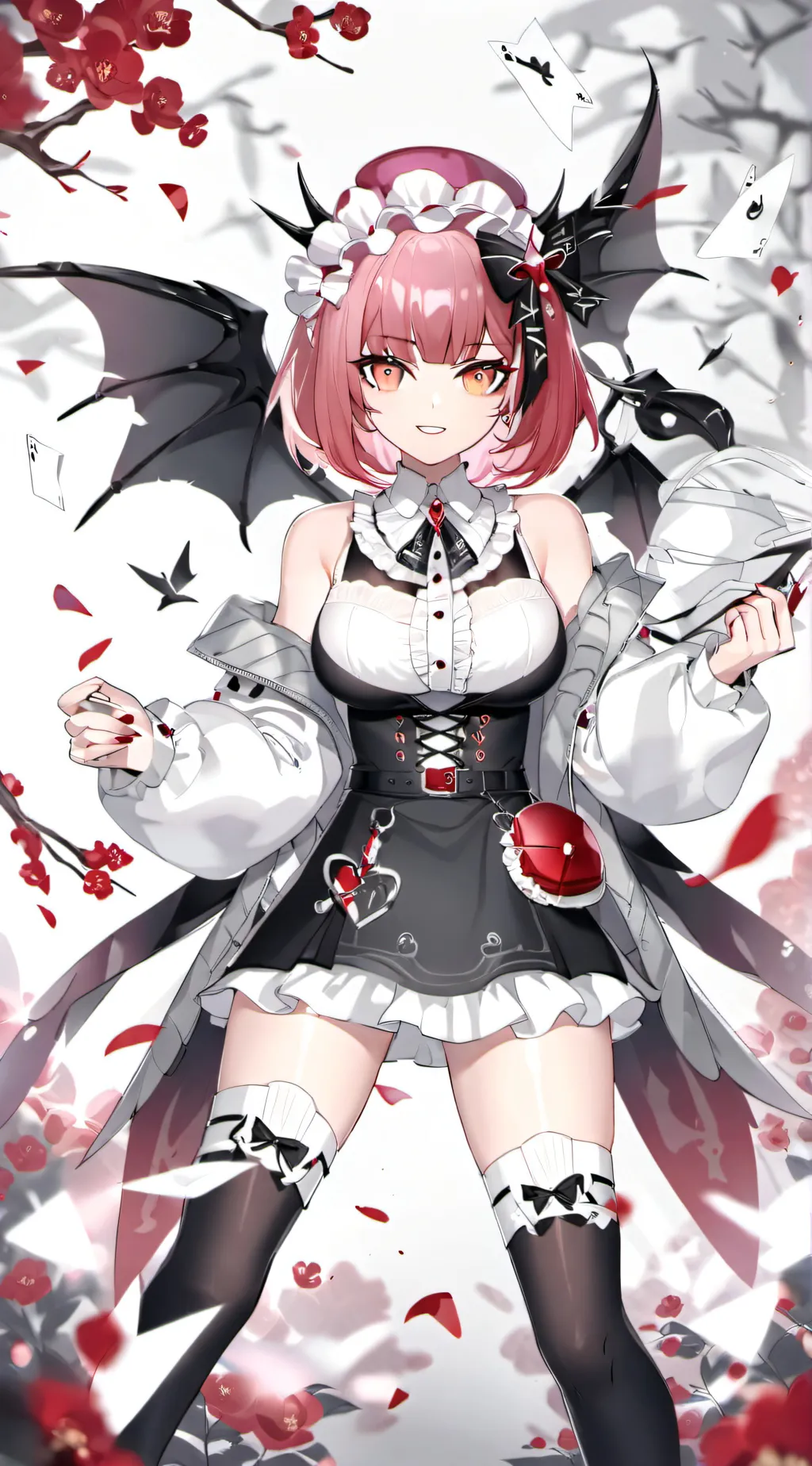 ai character: queen of all the v background