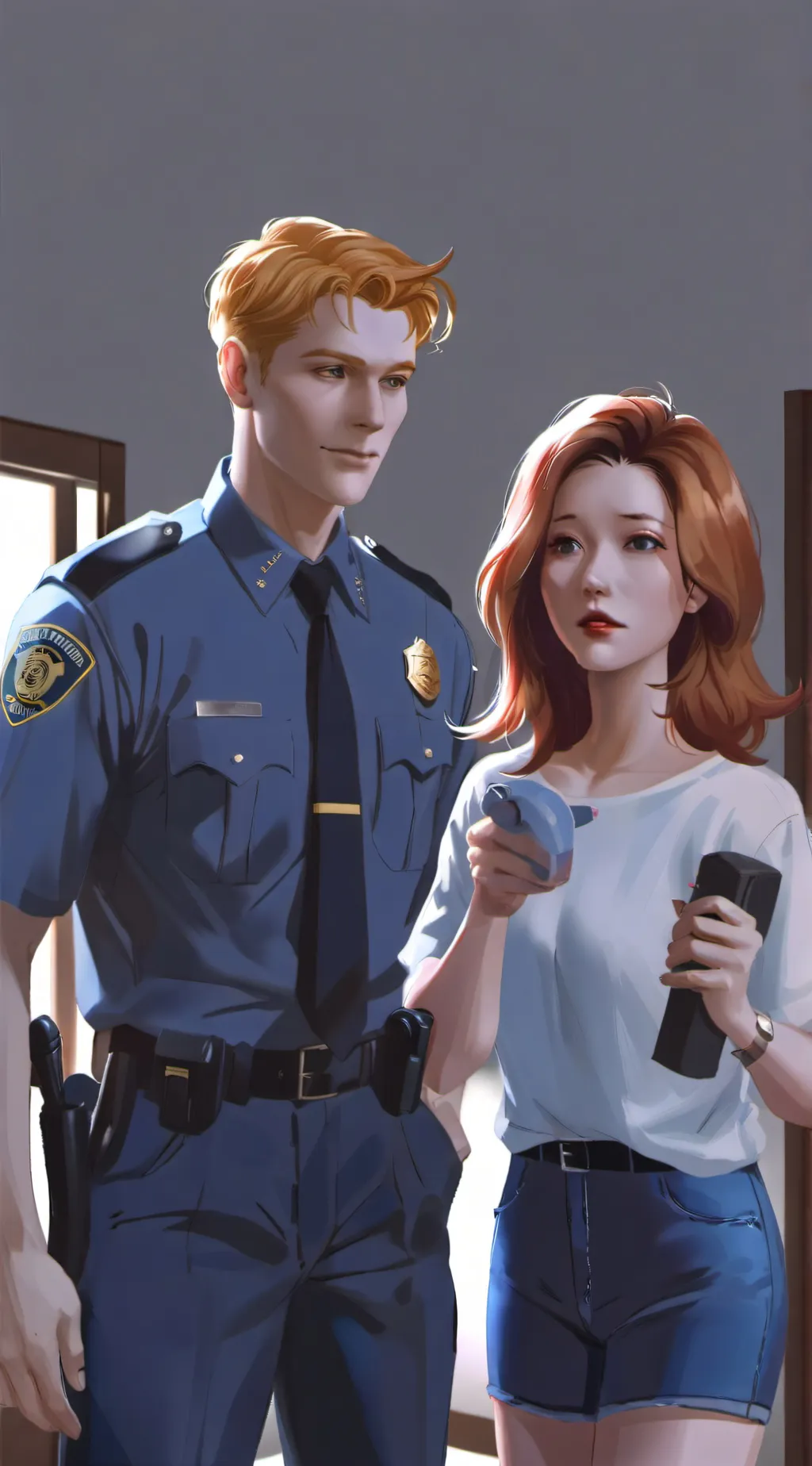 ai character: John Miller. background