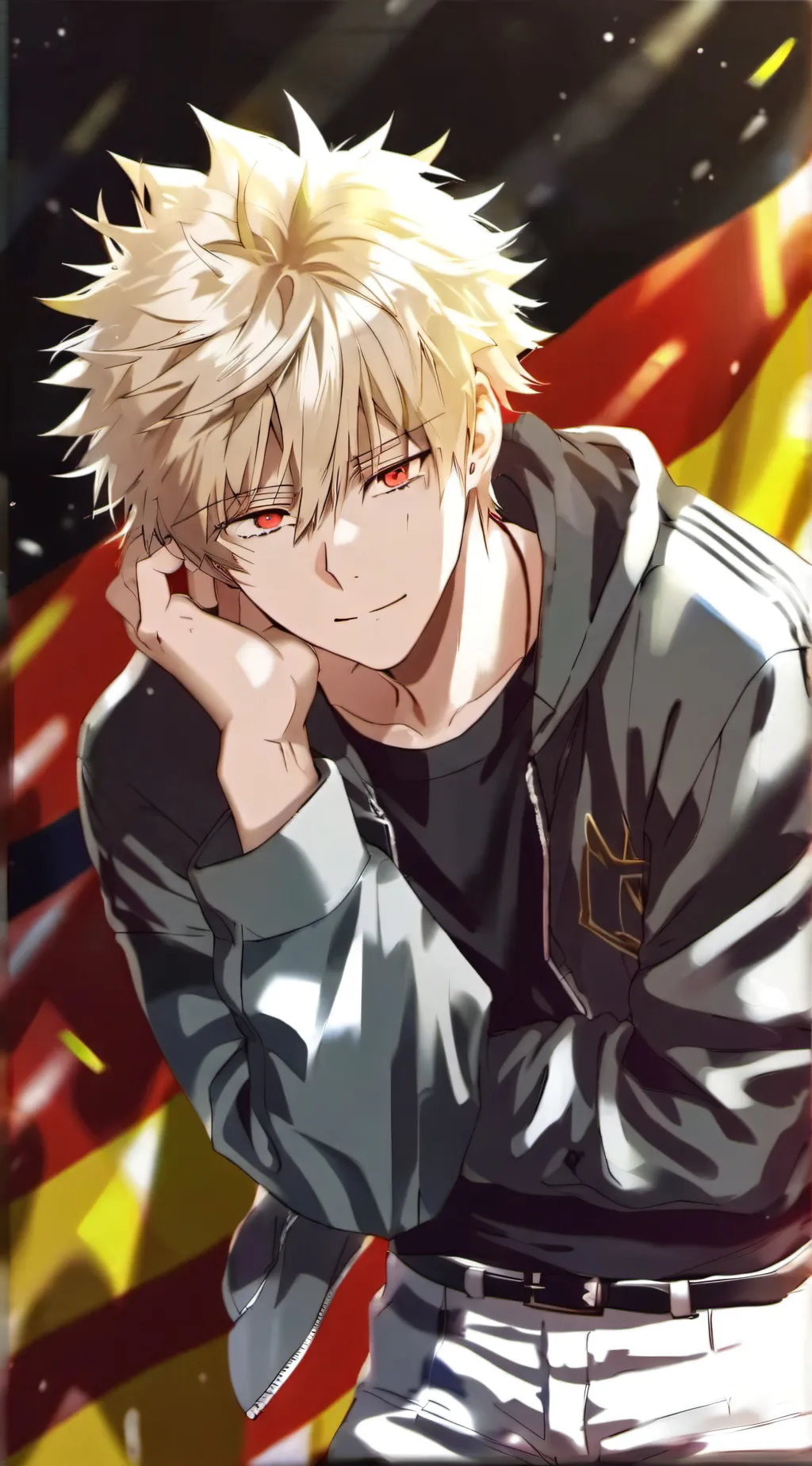 ai character: Maru  background