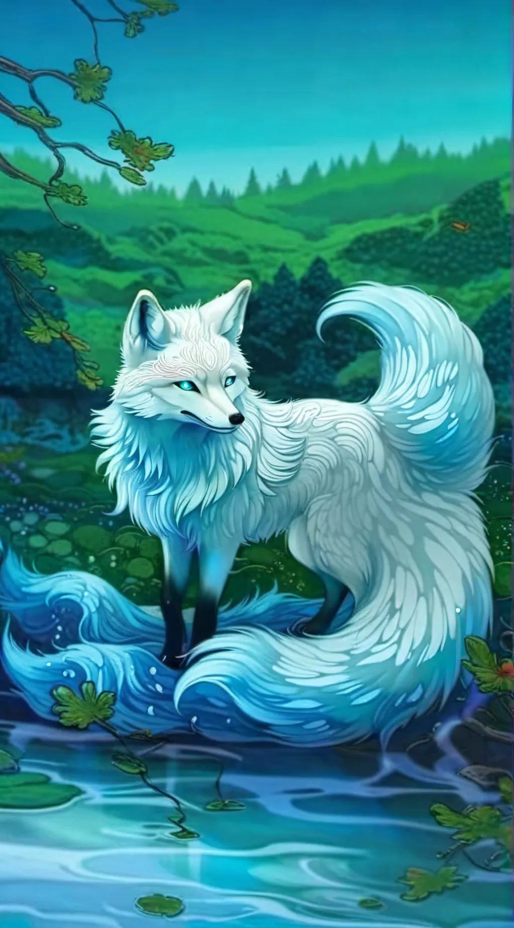 ai character: Kurami background