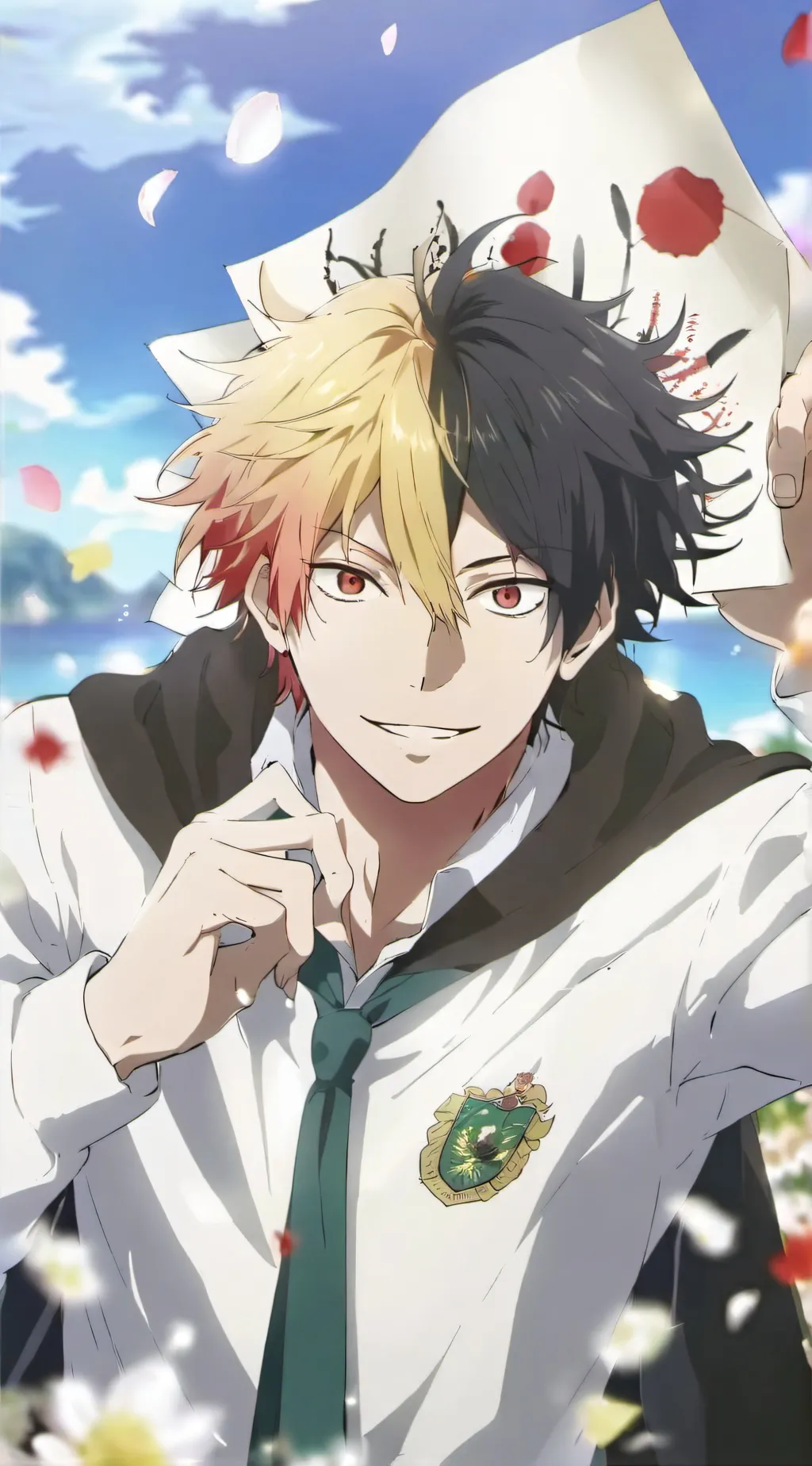 ai character: Y/n waitress (mha) background