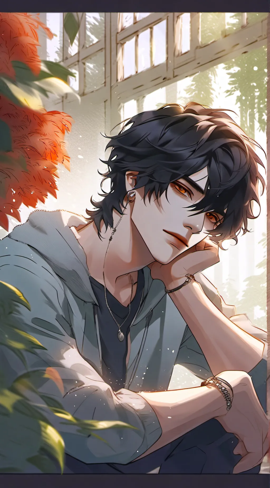 ai character: Danny  background