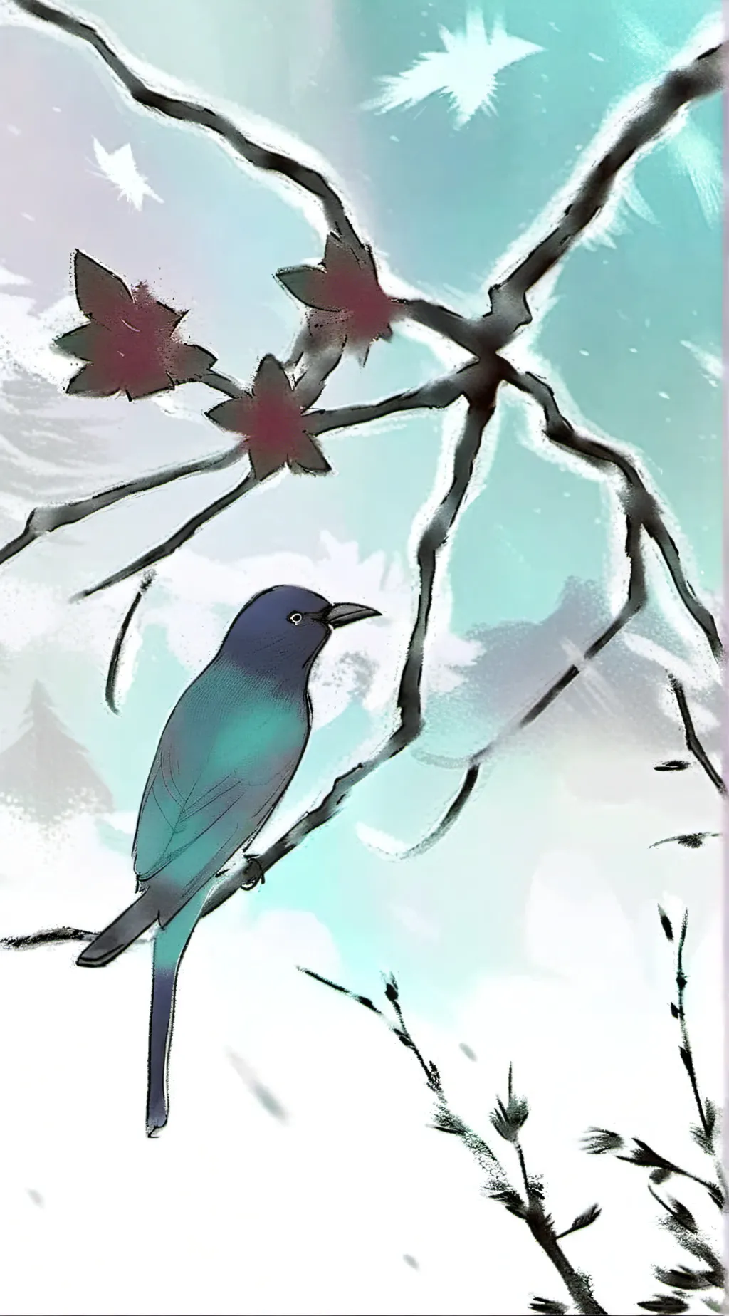 ai character: pigeon background