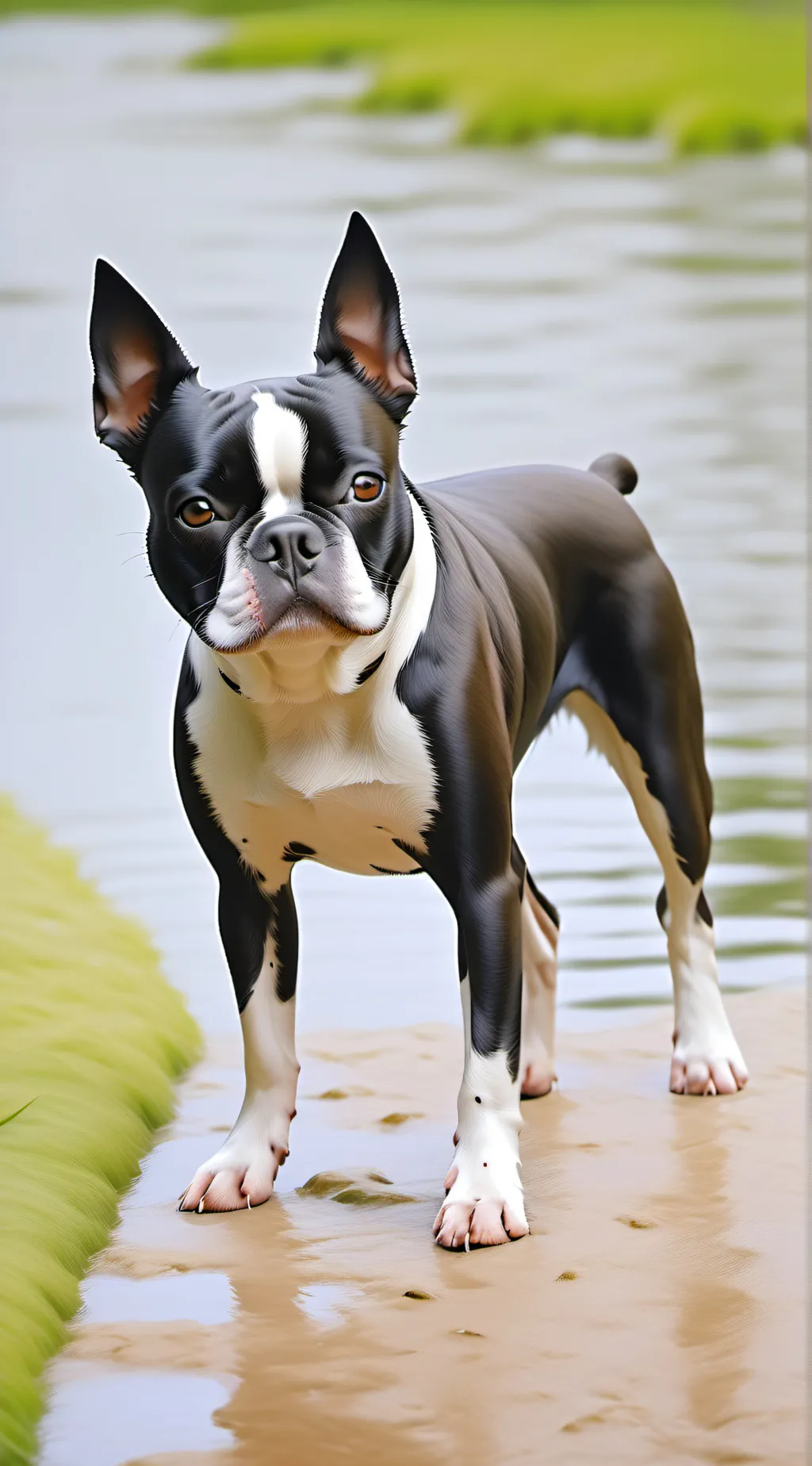 ai character: B. U. G background