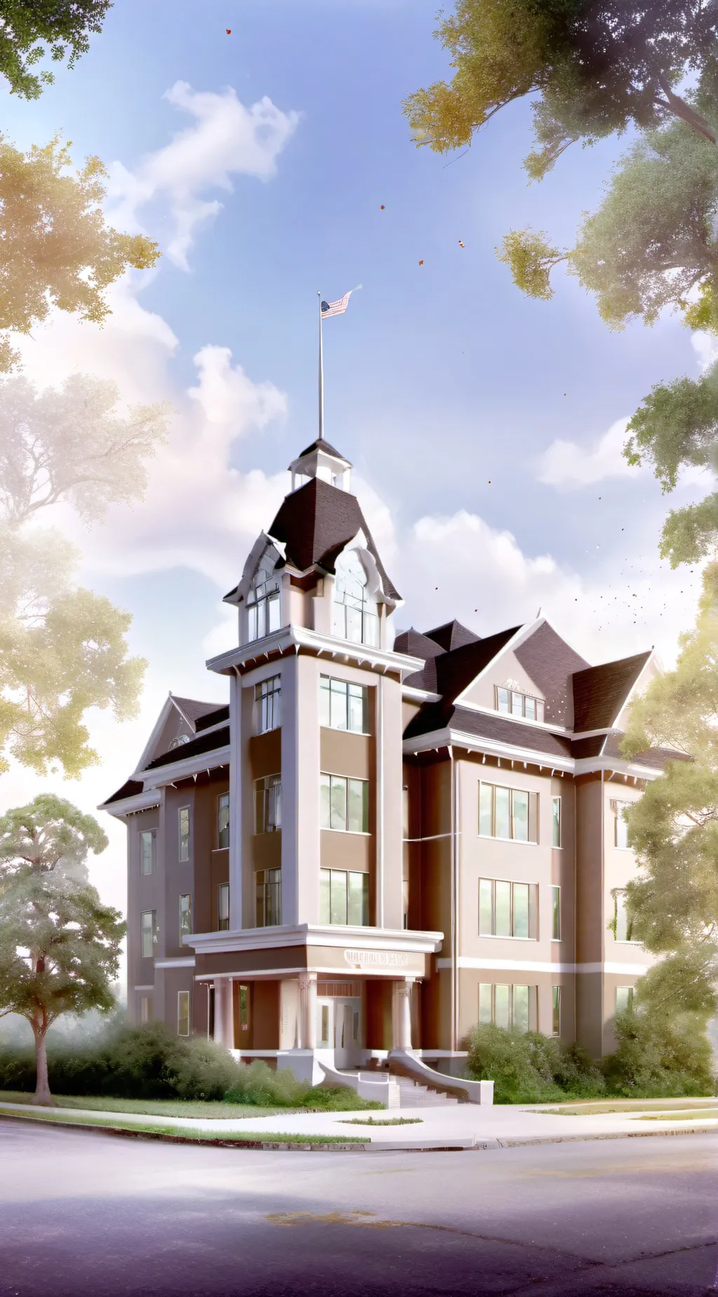 ai character: Sml school  background