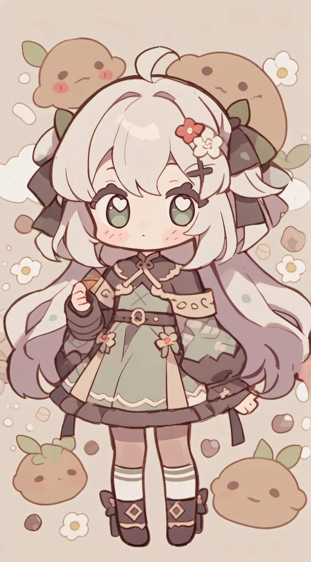 ai character: Aria background