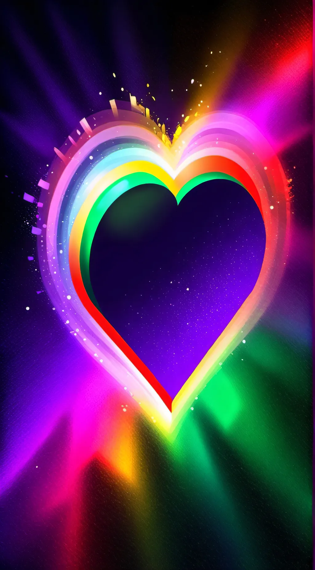 ai character: Love can be pain background