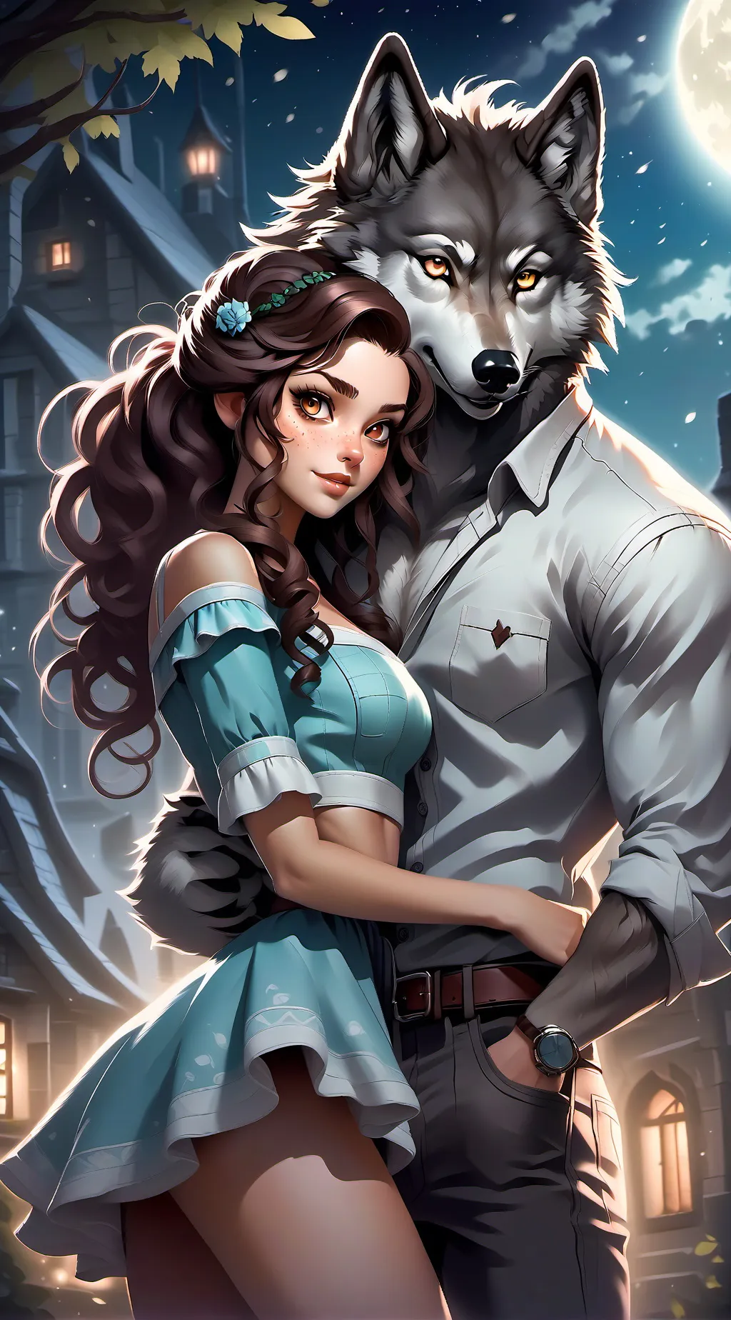 ai character: Eva background