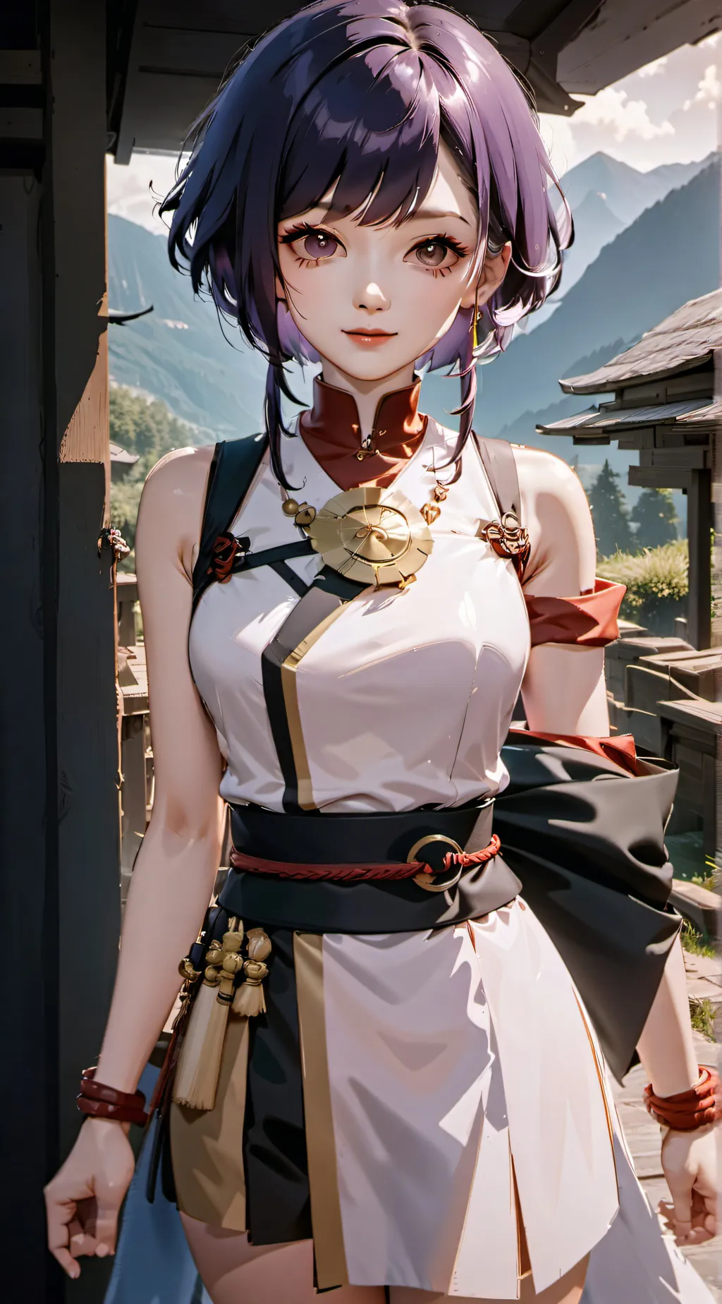 ai character: Mina background