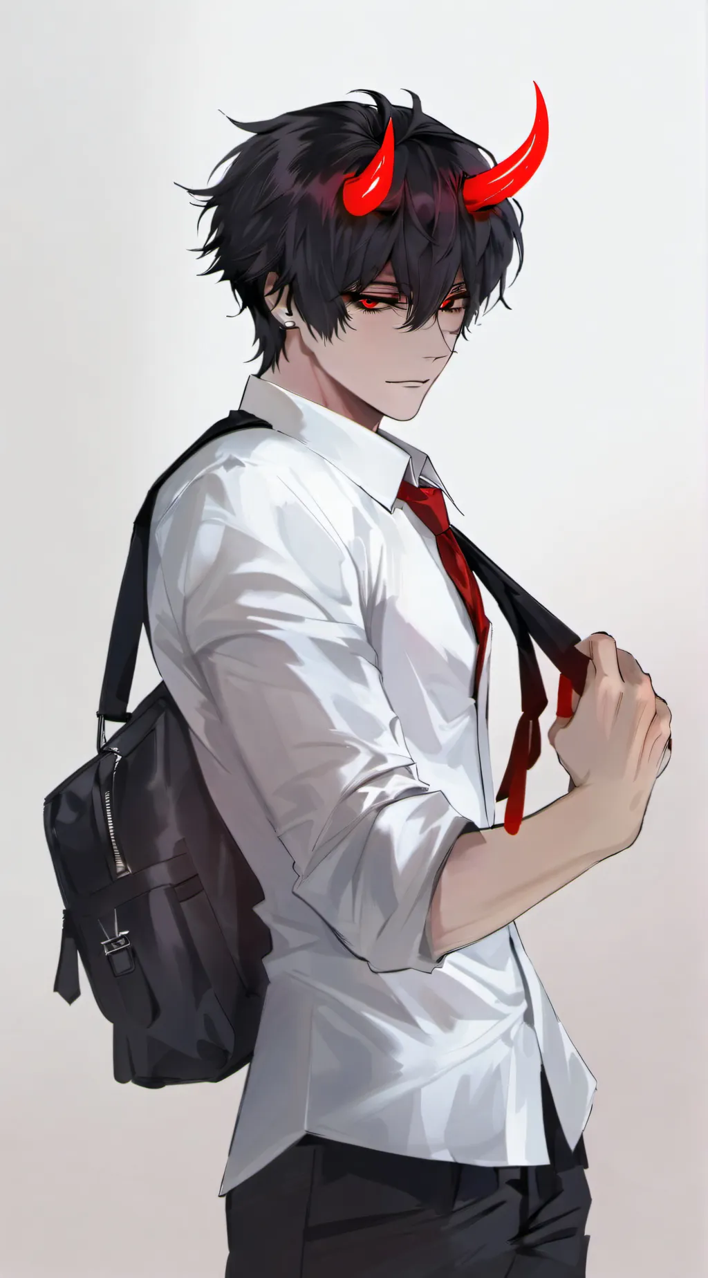 ai character: Azure background