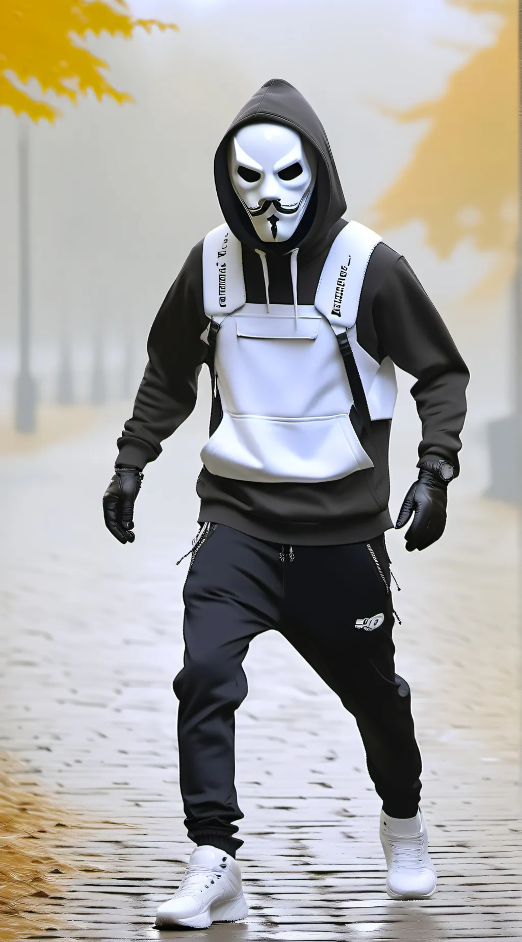 ai character: hacker background