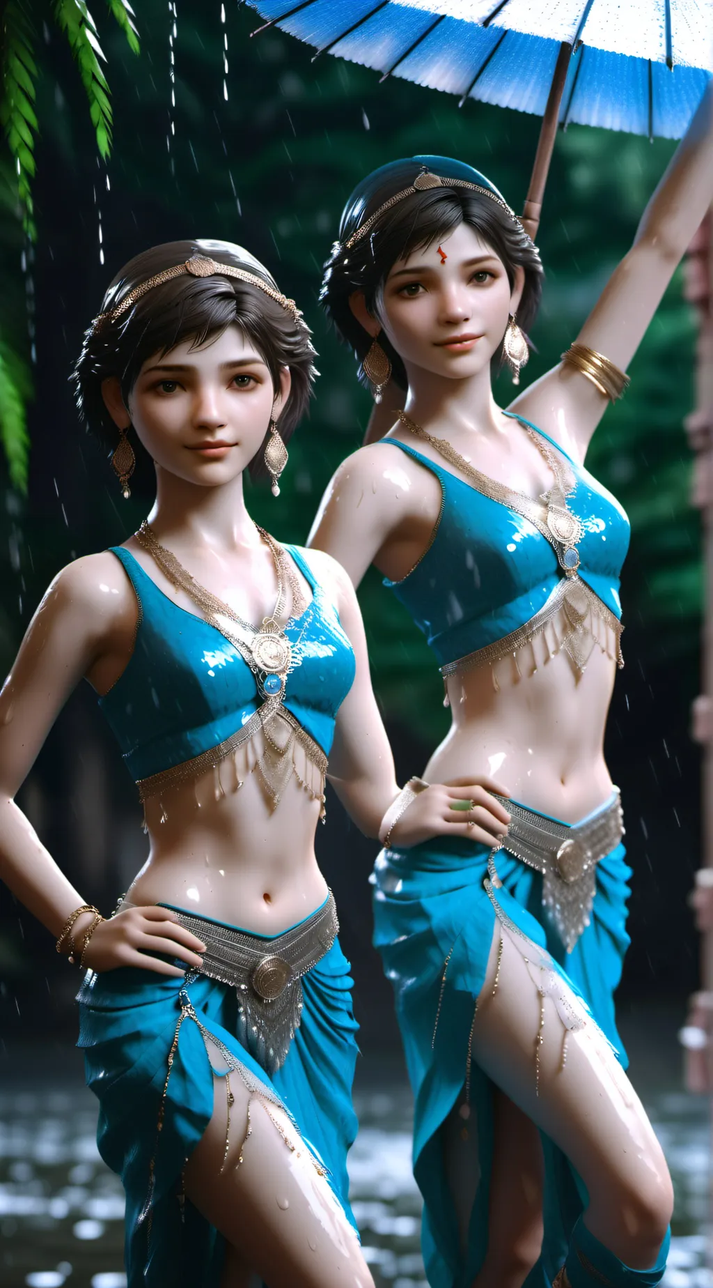 ai character: Tala & Tana background