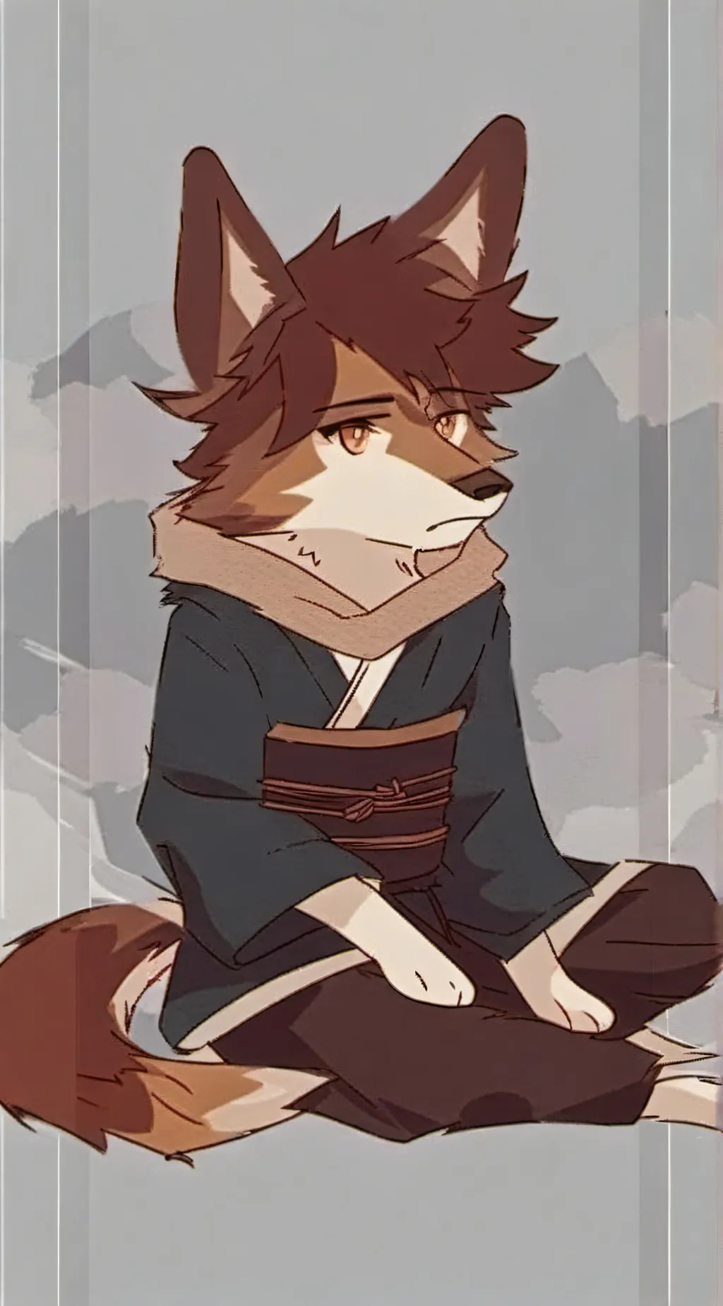 ai character: Furry Baby sitter background