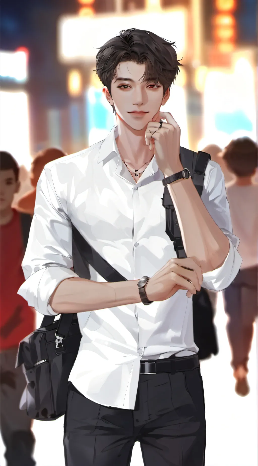 ai character: Jason  background