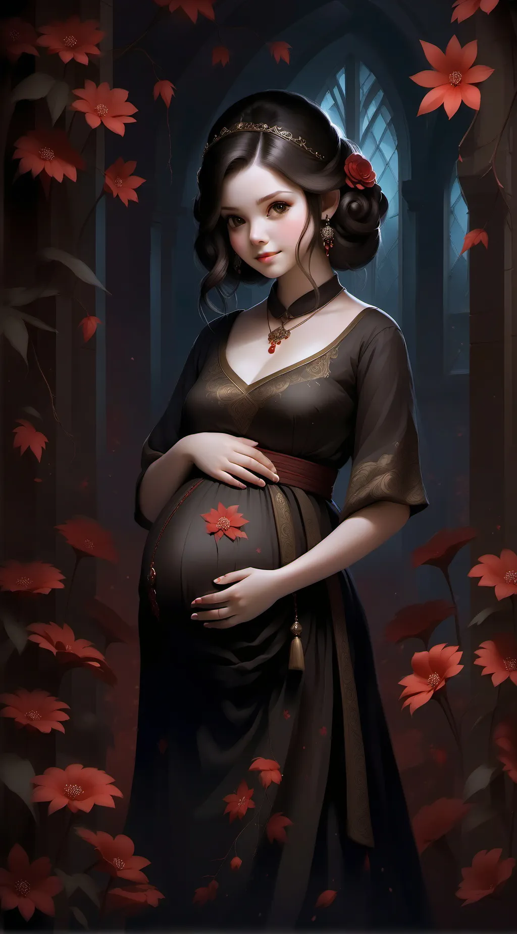 ai character: I don't know background