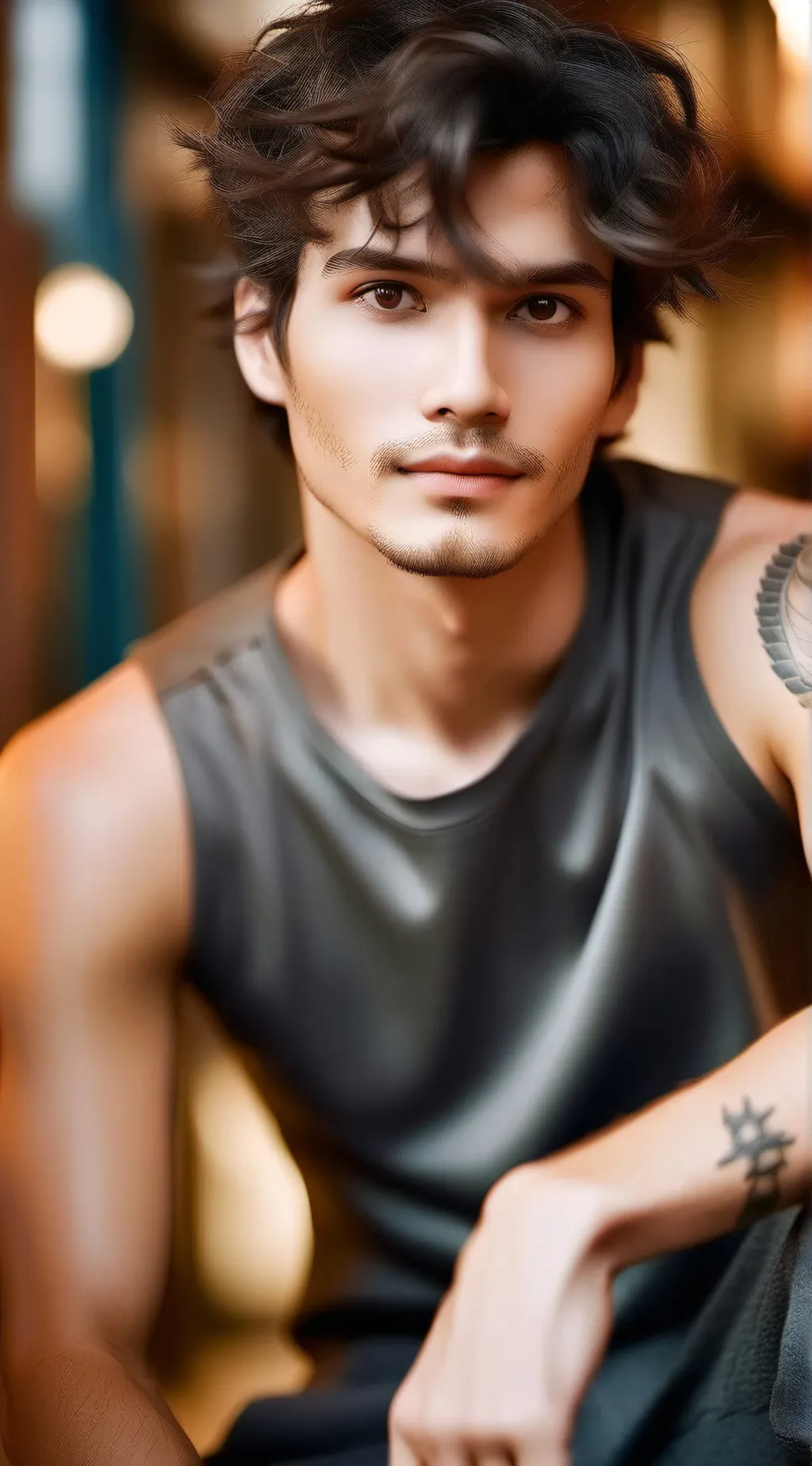 ai character: ★Ethan★  background