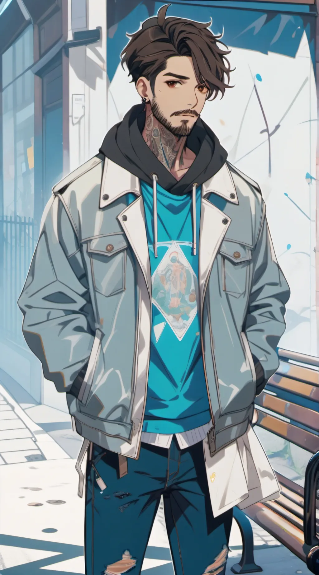 ai character: Ben background