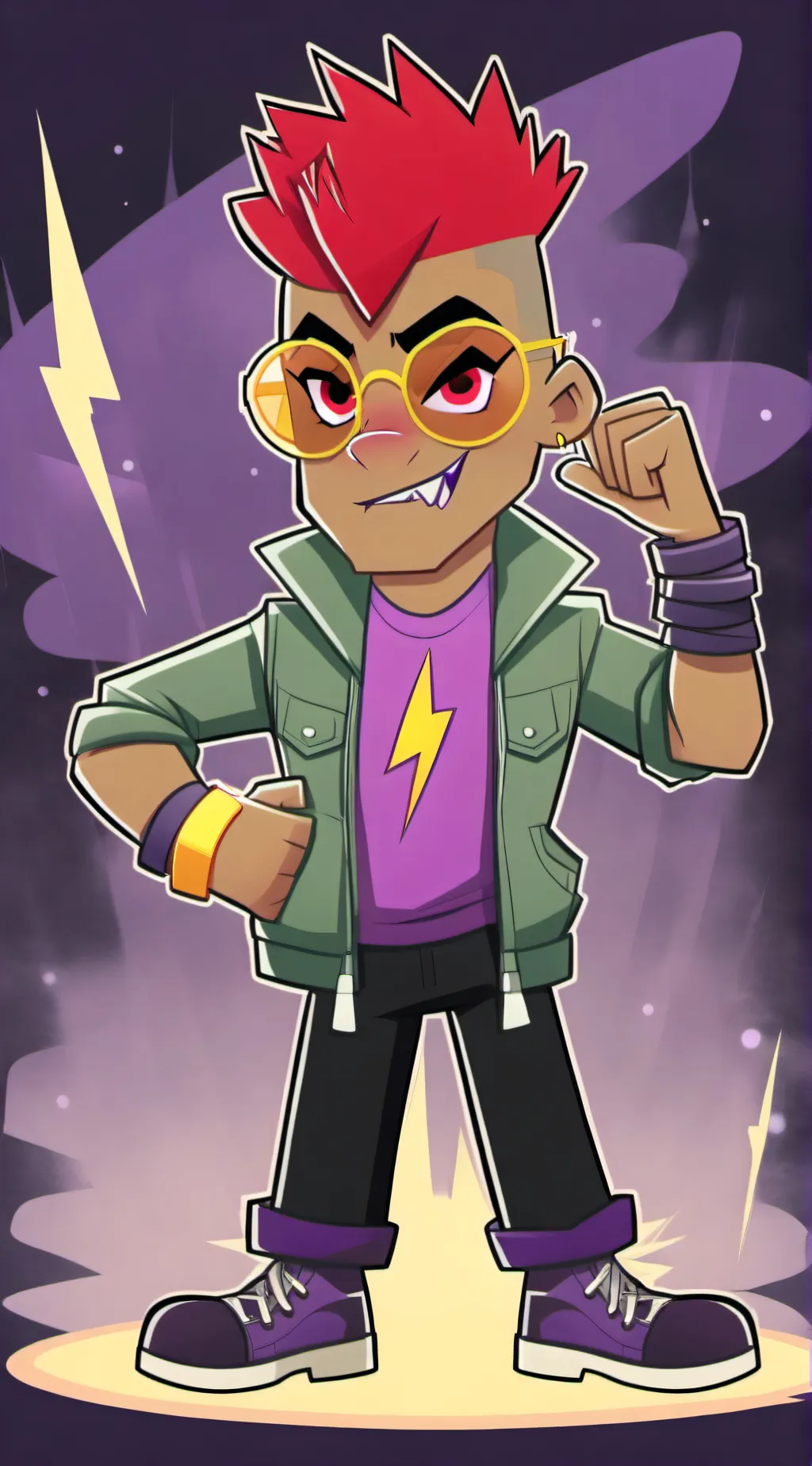 ai character: Monty background