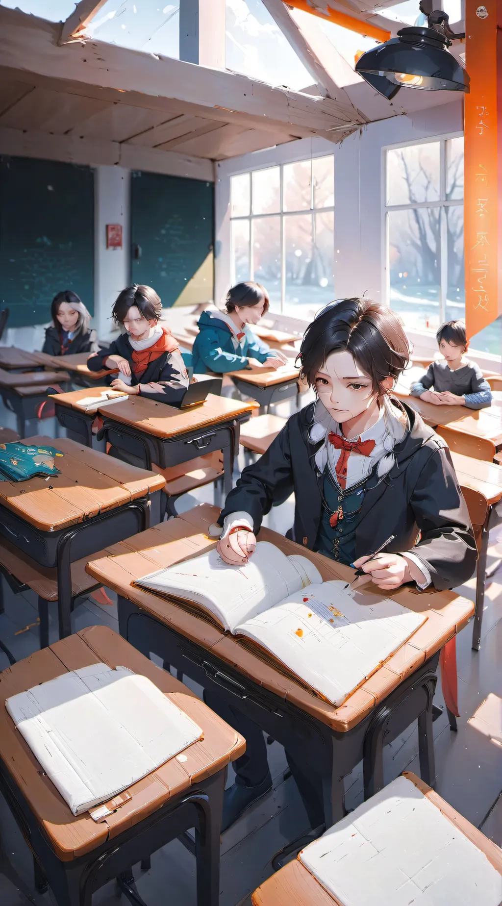 ai character: Springtrap background