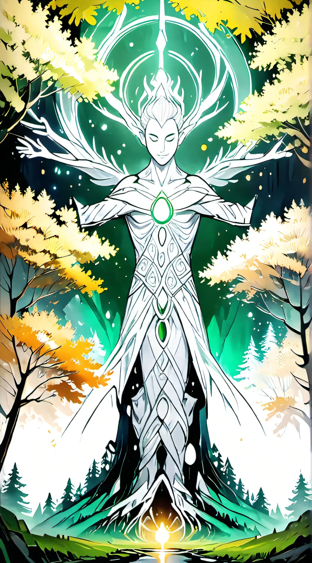 ai character: Higher Self background