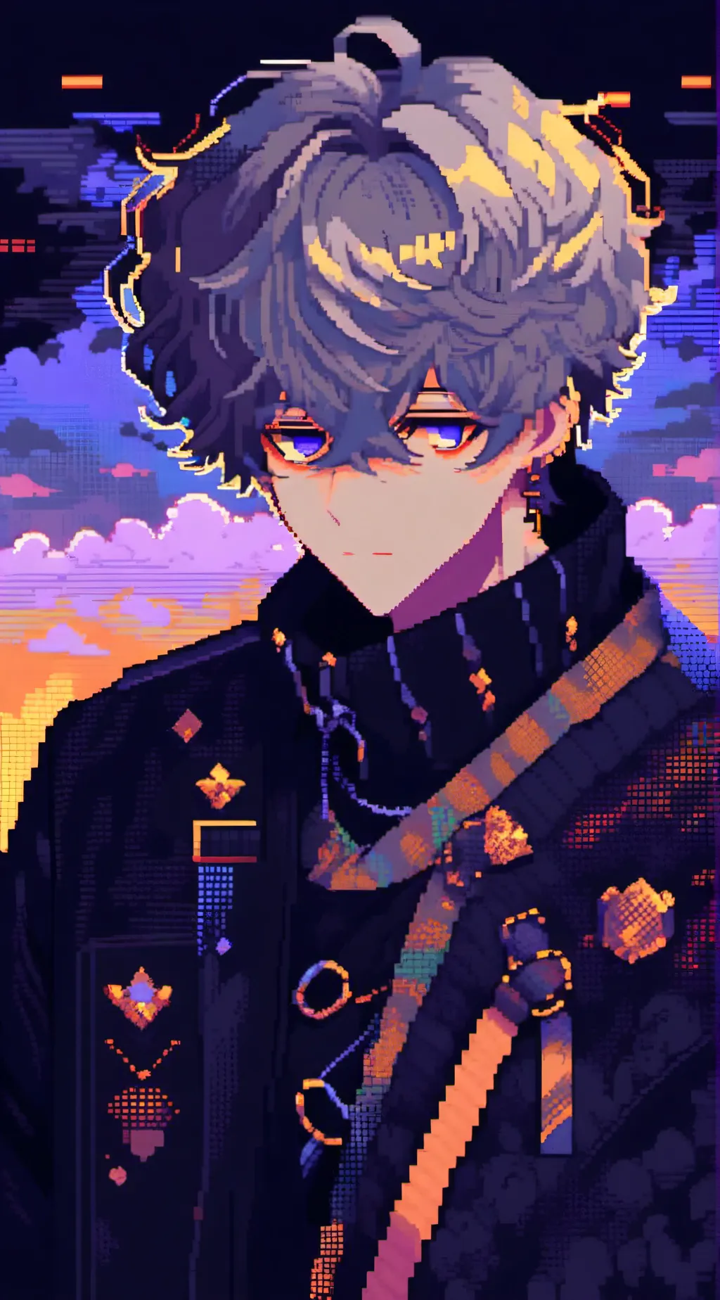 ai character: She's sweet like🍬 background