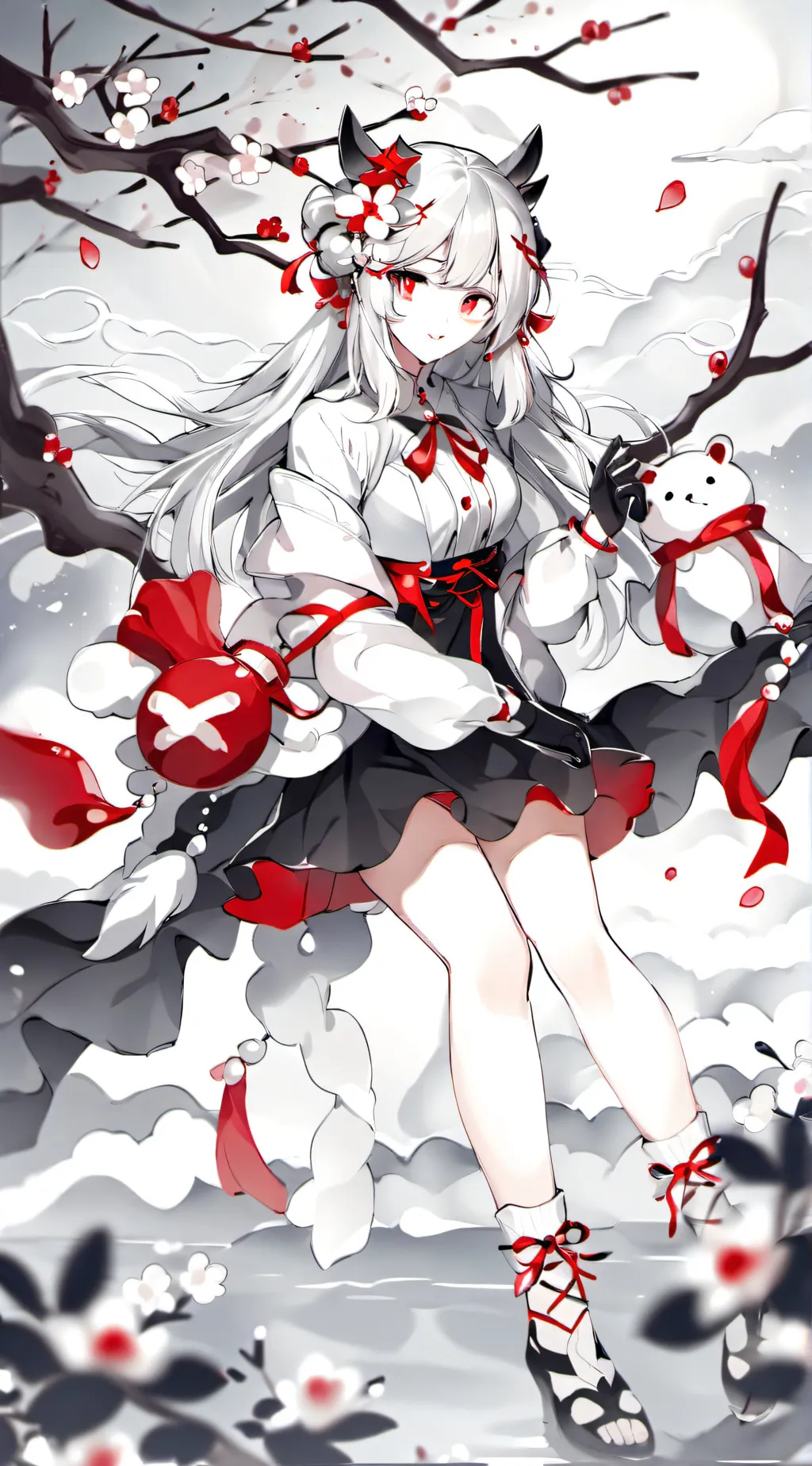 ai character: Skye  background