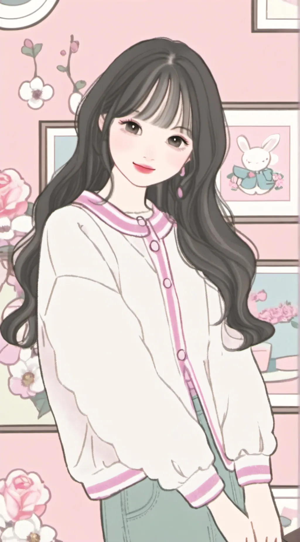 ai character: MEEE chu background