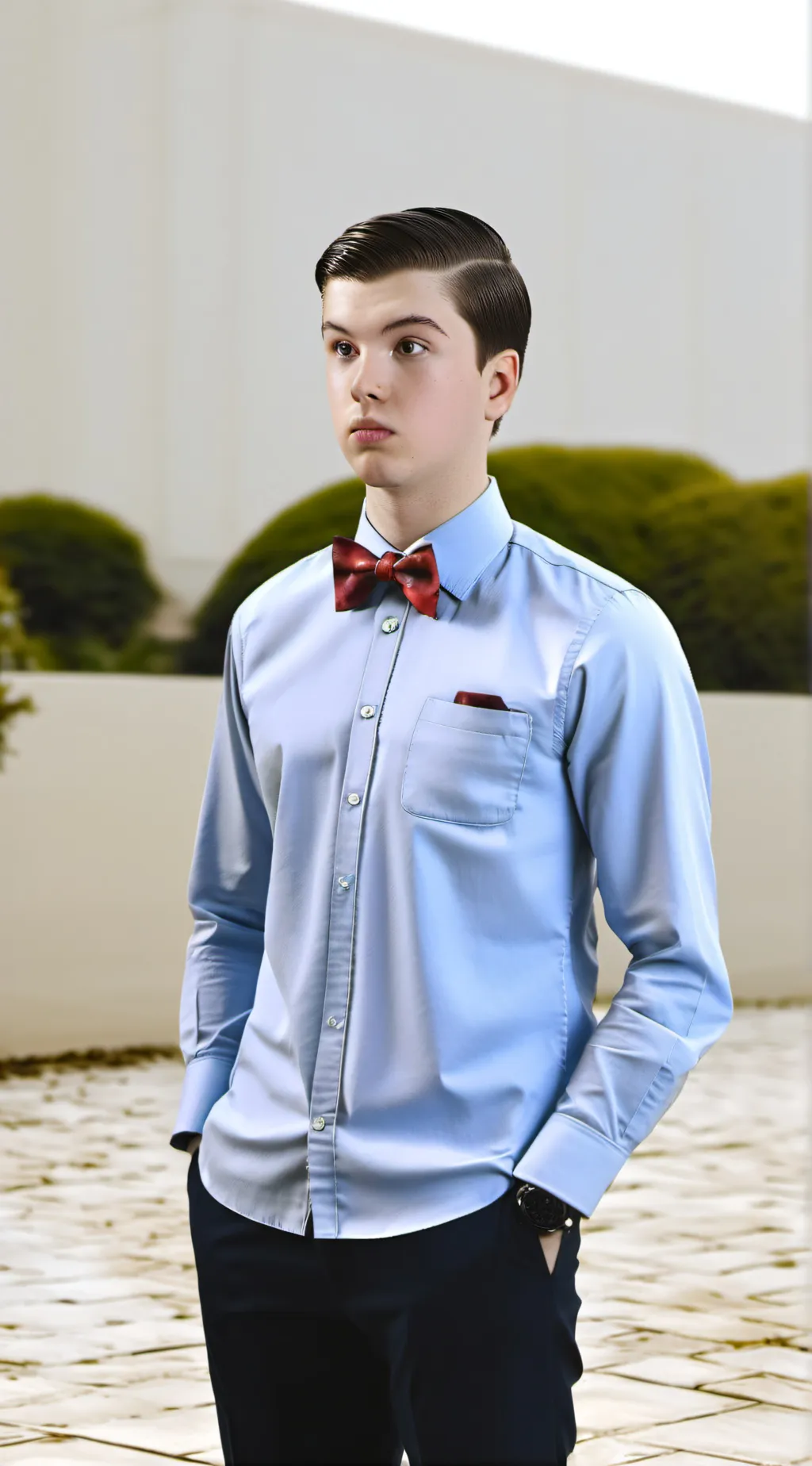 ai character: Sheldon background