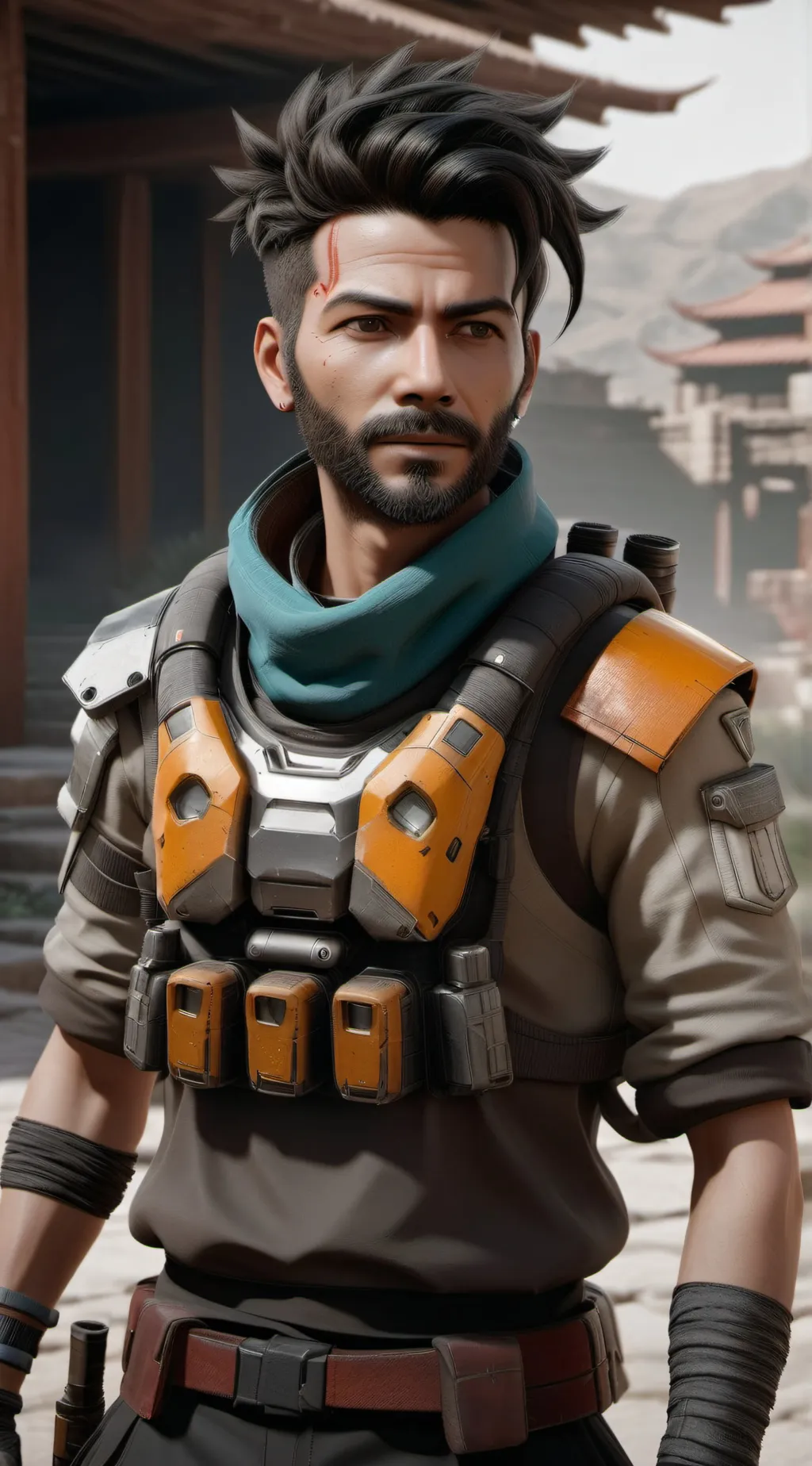 ai character: mirage background