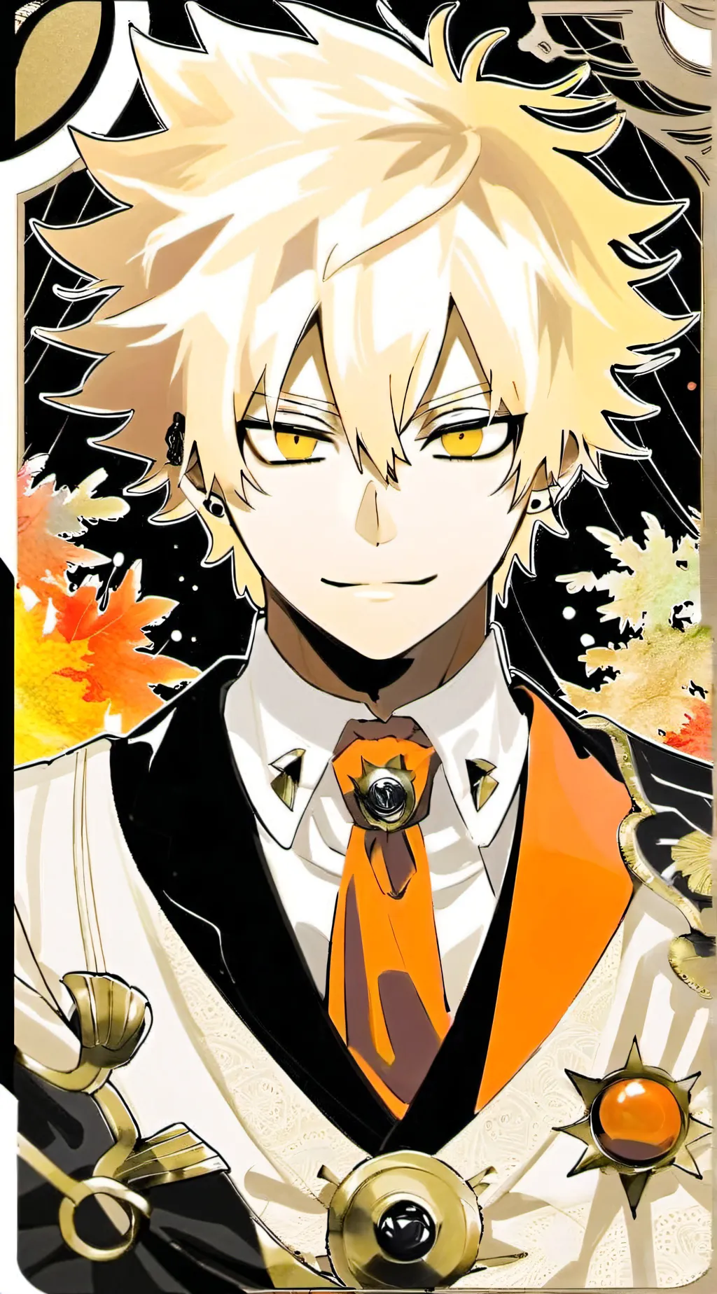 ai character: bakugo background